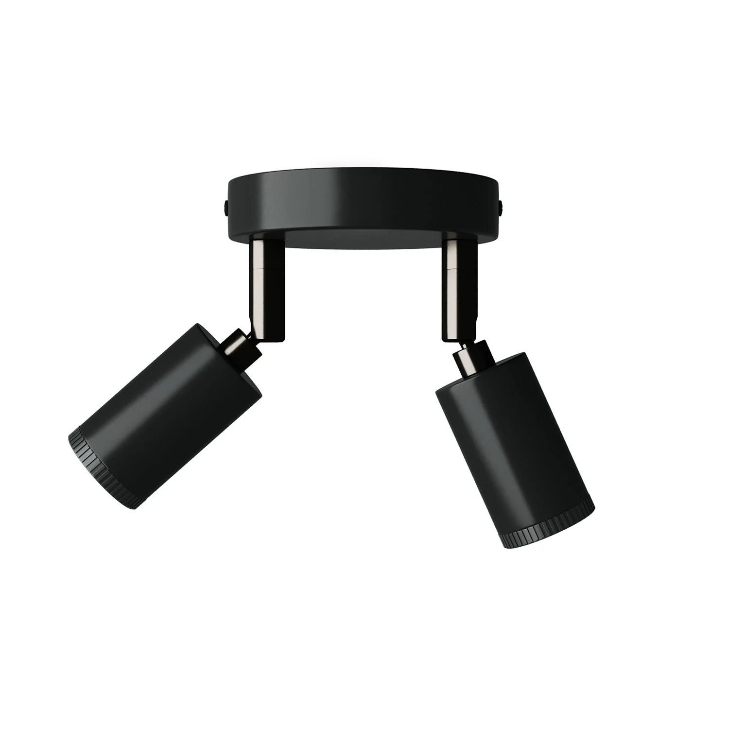 Fermaluce mit 2 verstellbaren Mini Spot GU1d0 - Schwarz