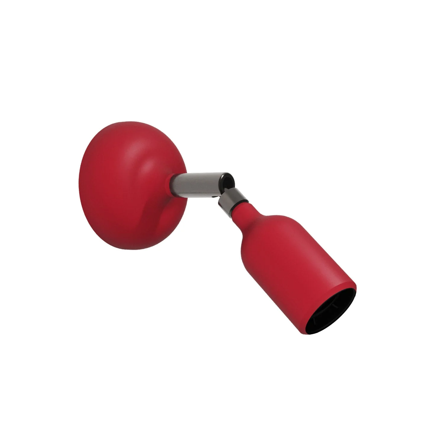 Silikon Fermaluce Lampe mit Gelenk - Rot