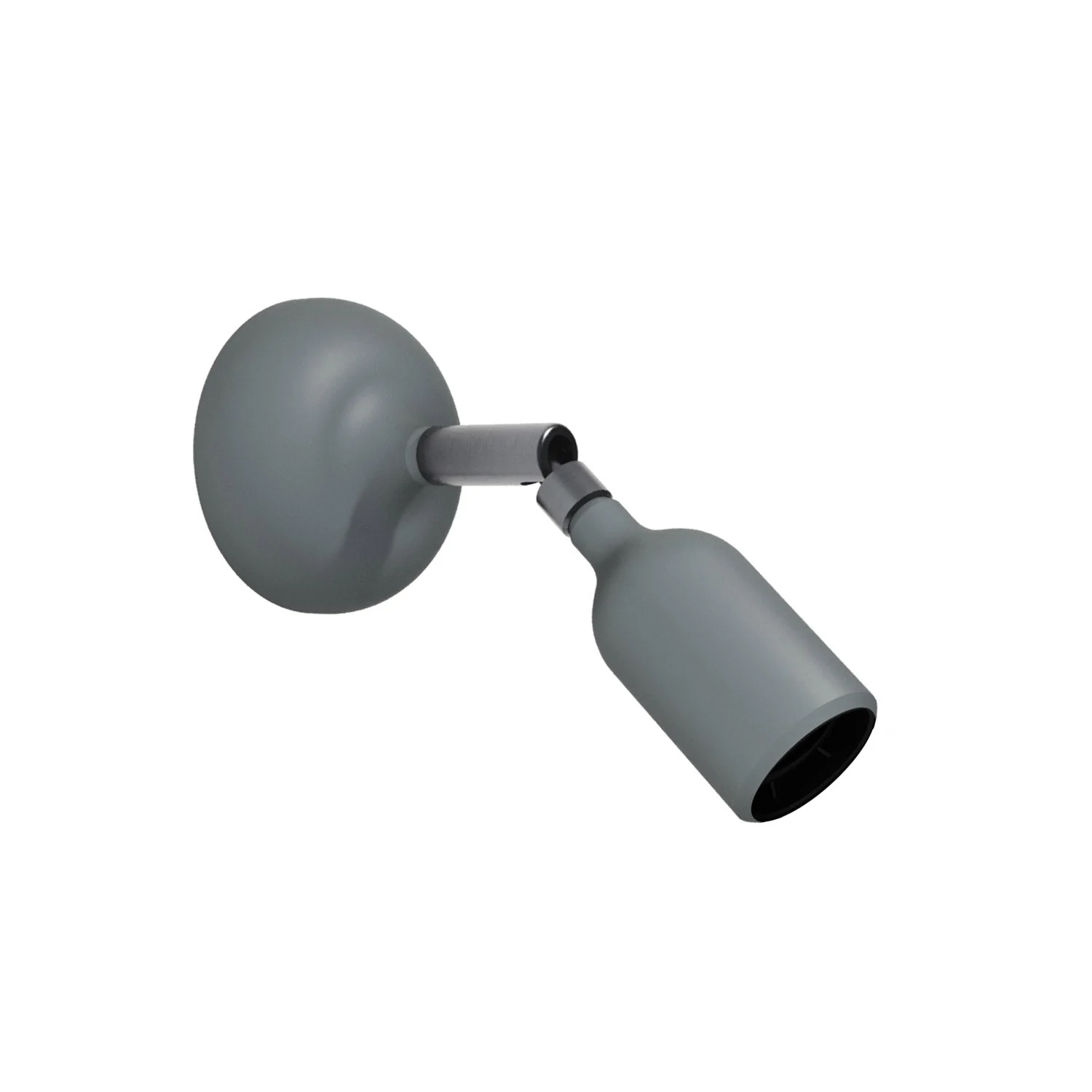 Fermaluce Silikonlampe mit Gelenk - Grau