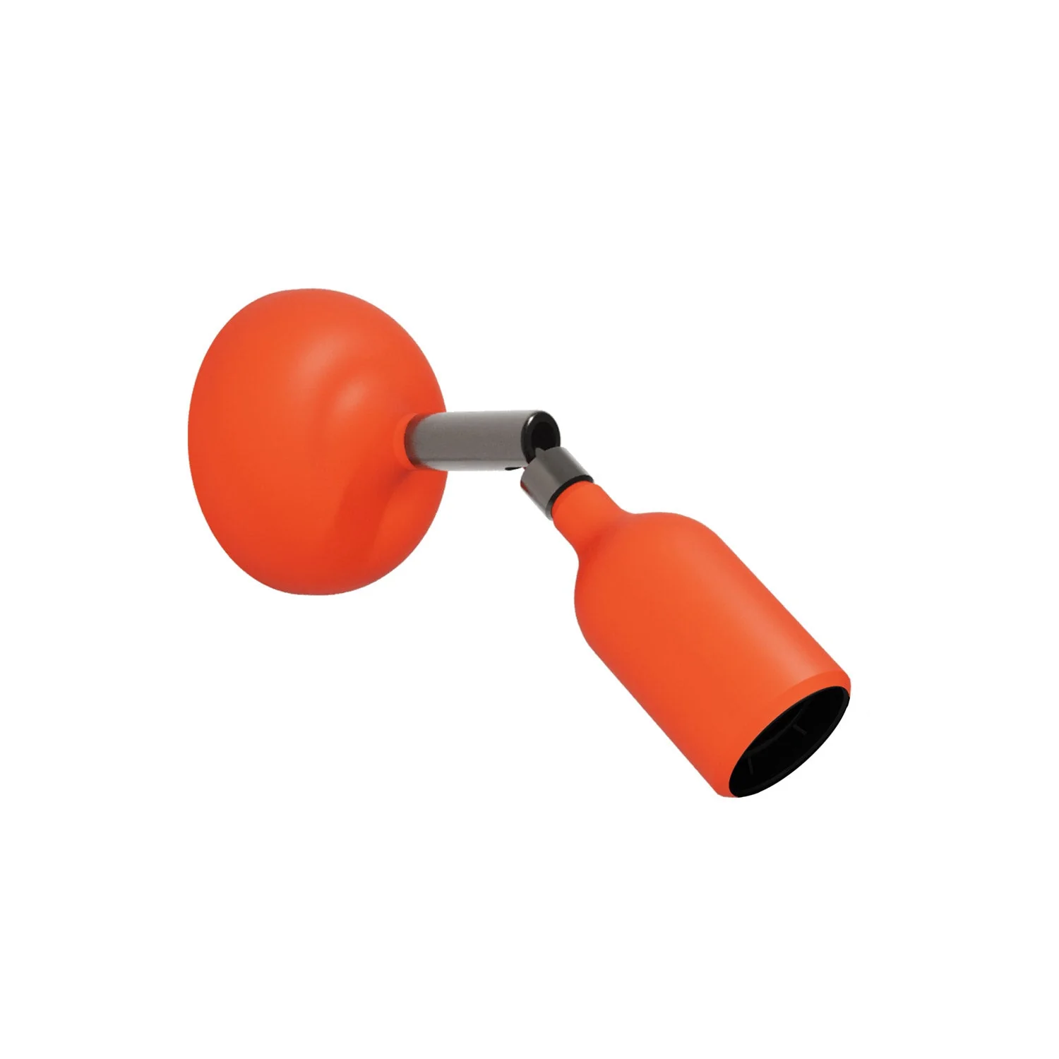 Fermaluce-Lampe aus Silikon mit Gelenk – Orange