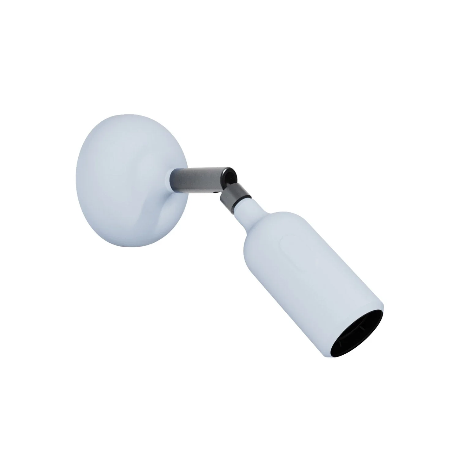 Silikon-Fermaluce-Lampe mit Gelenk und integriertem Schalter – Softblau