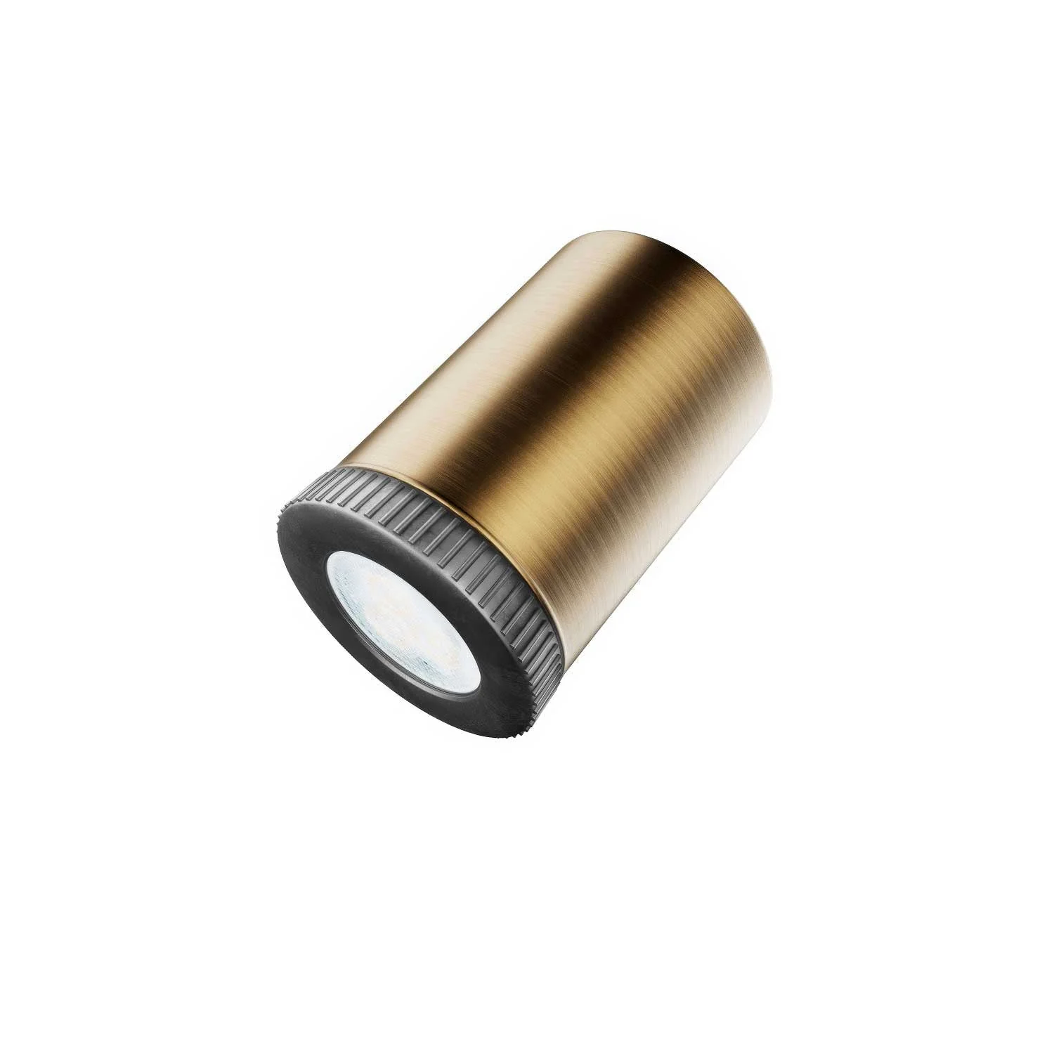 Fermaluce Spots Mini Spotlight GU1d0, schwenkbare Lampe für Wand oder Decke mit Gelenk - Satin-Bronze - Image 3