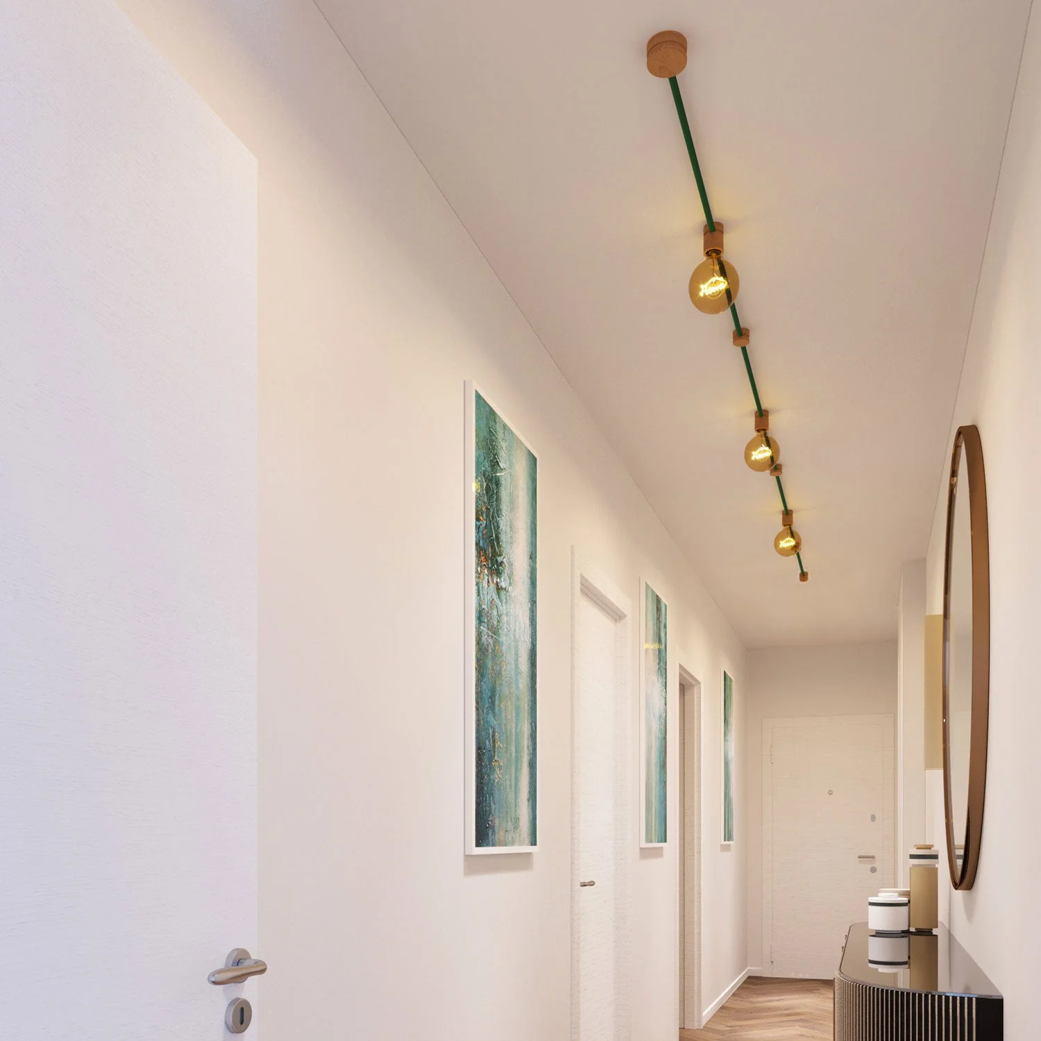 Filé Linear System Kit – mit 5 m CM21-Kabel für Lichterketten und 7 Holzelementen für Innenräume - Image 2