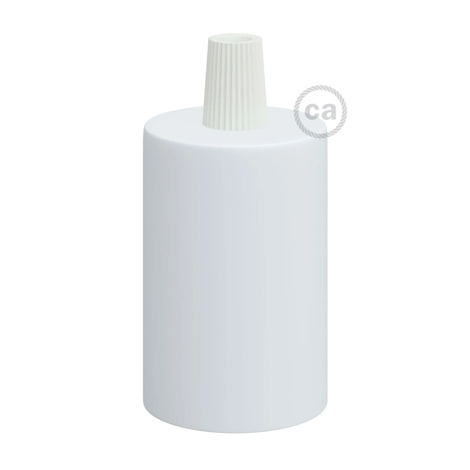 Flat Top Metall-UL-E26-Leuchtmittelfassung-Kit – Mattweiß - Image 3
