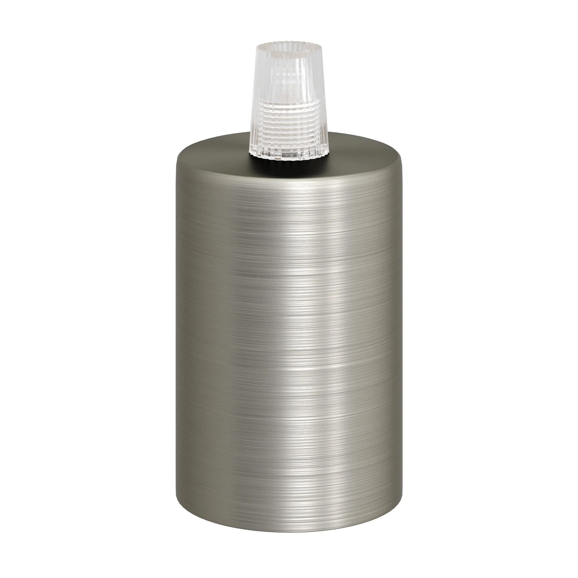 Flat Top Metall UL E26 Lampenfassung Kit – Gebürstetes Titan - Image 3