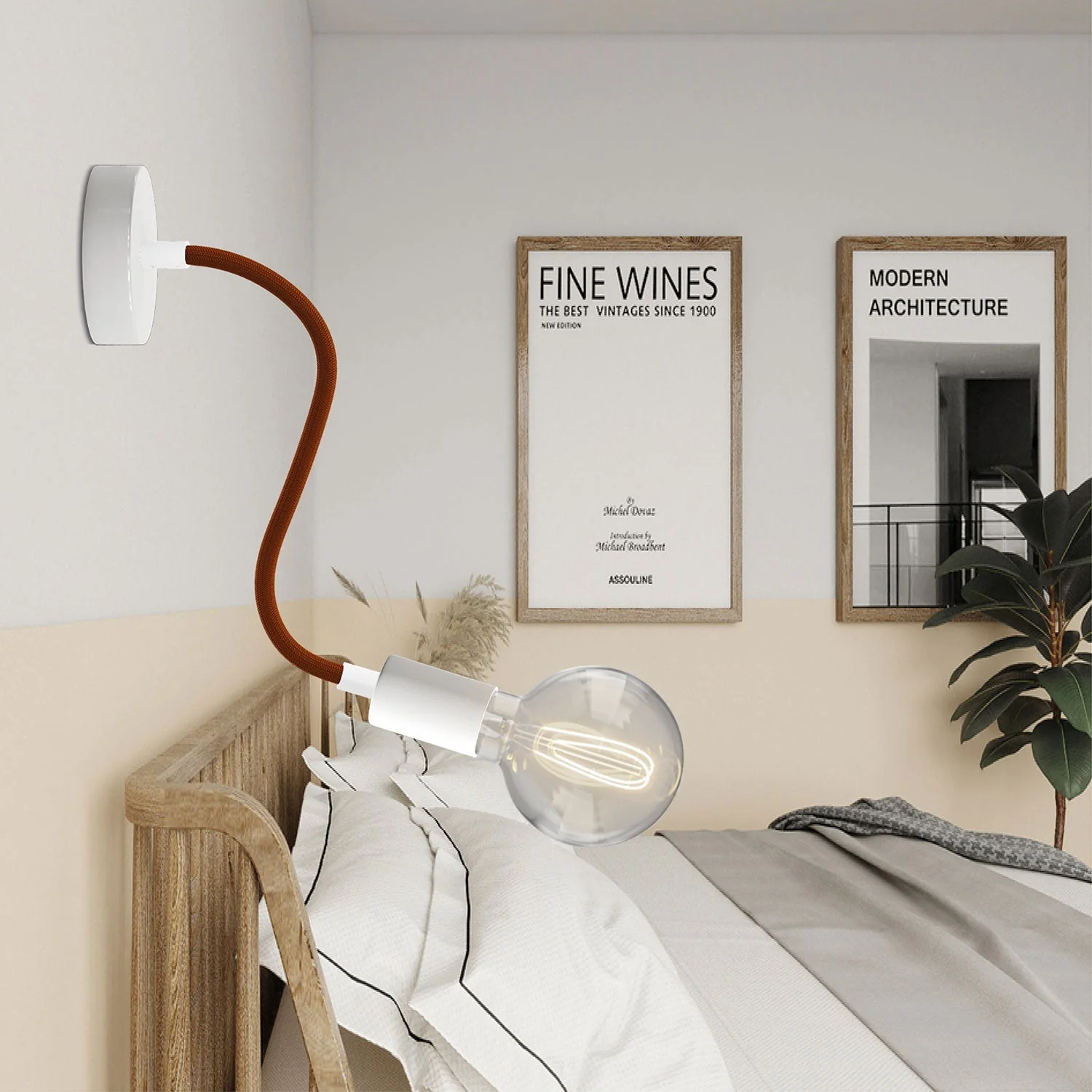 Flex 30 Leuchte mit Globus-Lampe – Mattweiß - Image 2
