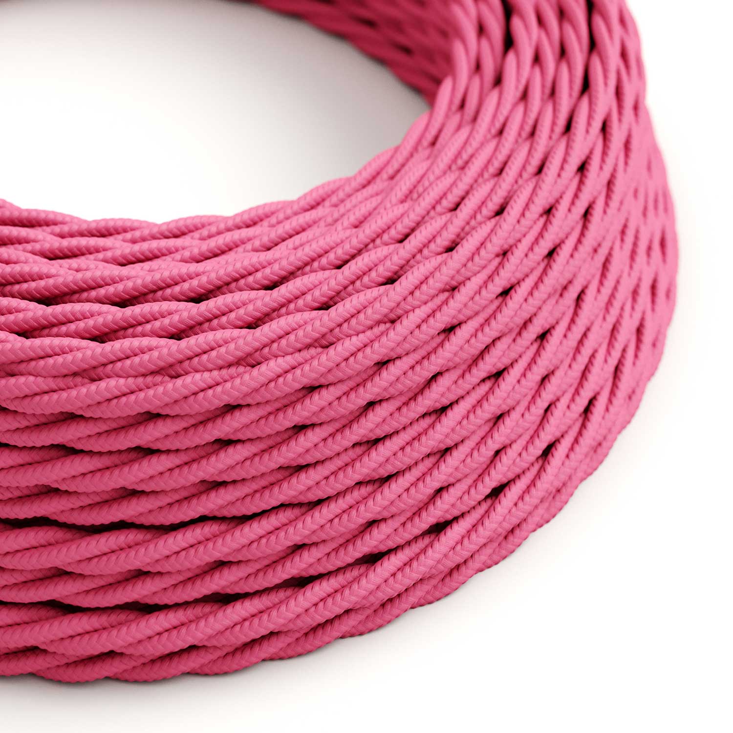 Geflochtenes Fuchsia-Rayonkabel – TM08