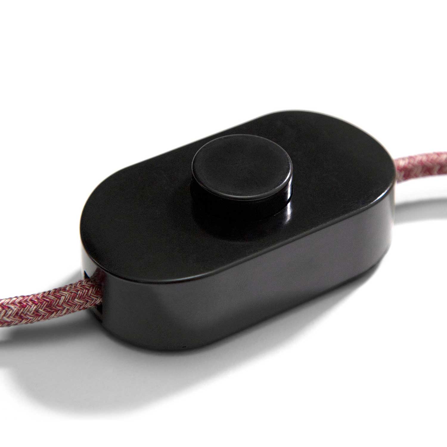 Einpoliger Fußschalter Schwarz mit Schraubklemmen – Design von Achille Castiglioni - Image 3