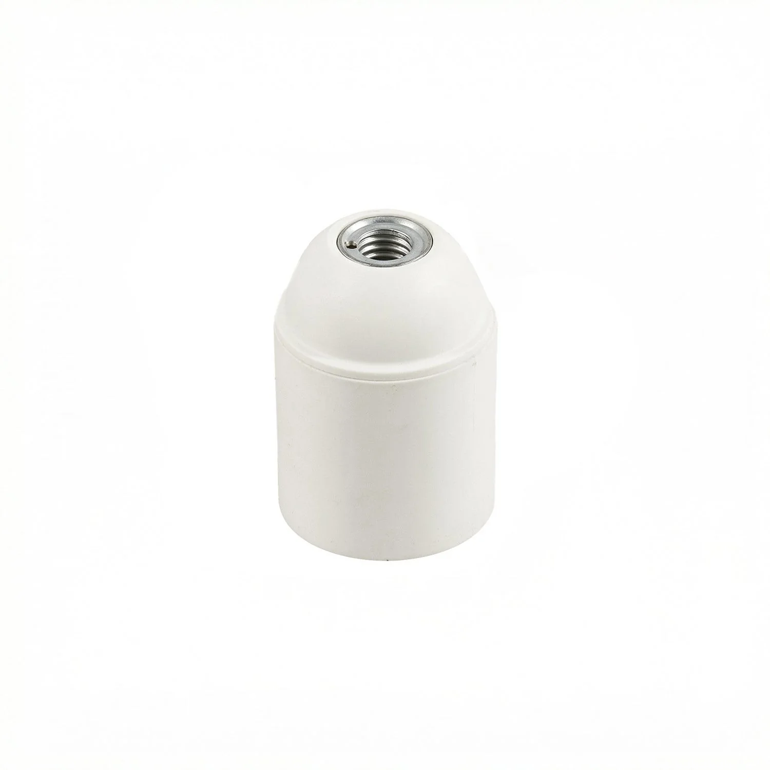 Thermoplast E26-Lampenfassung mit glatter Oberfläche – Weiß - Image 3