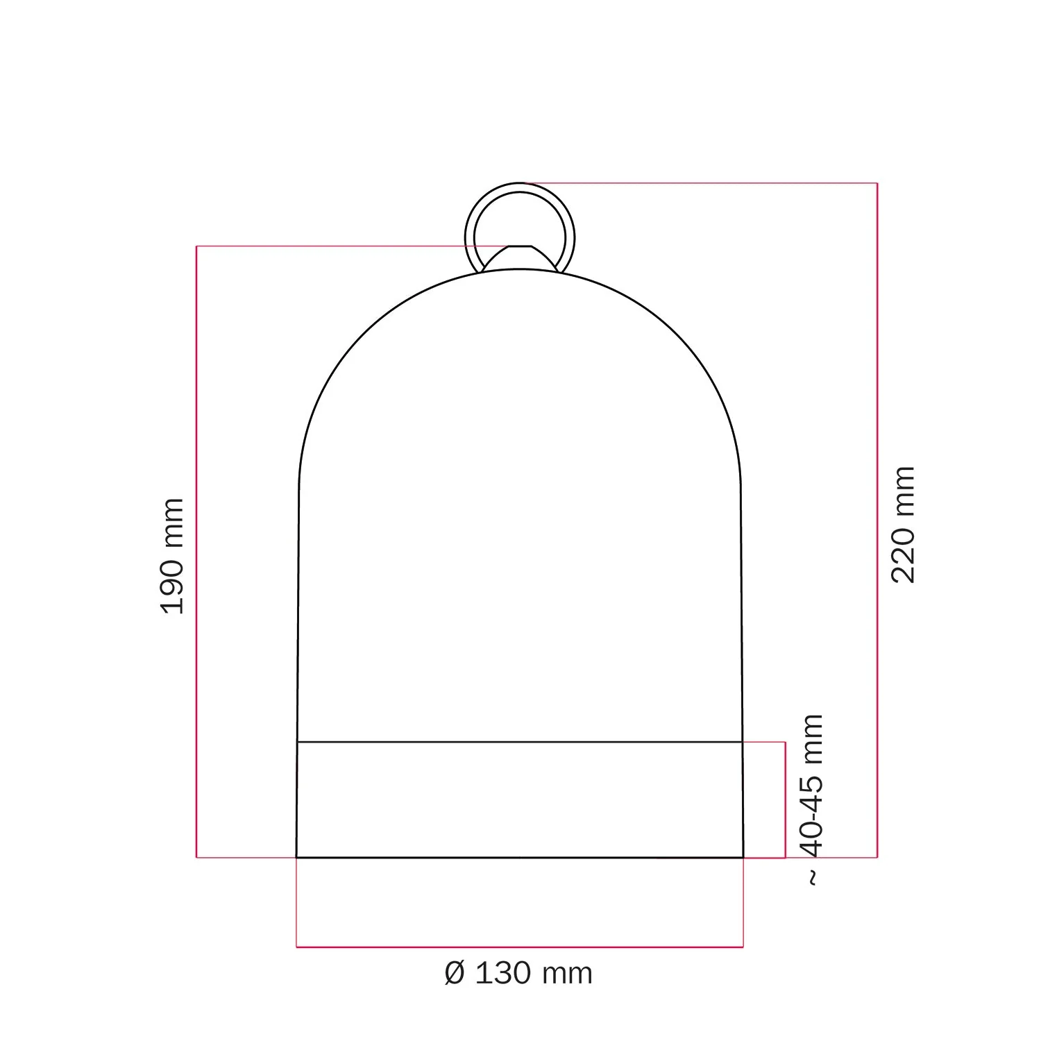Lampenschirm Campana Mini XS zweifarbig aus Keramik Weiß und Braun, Kollektion Materia - Made in Italy - Image 4