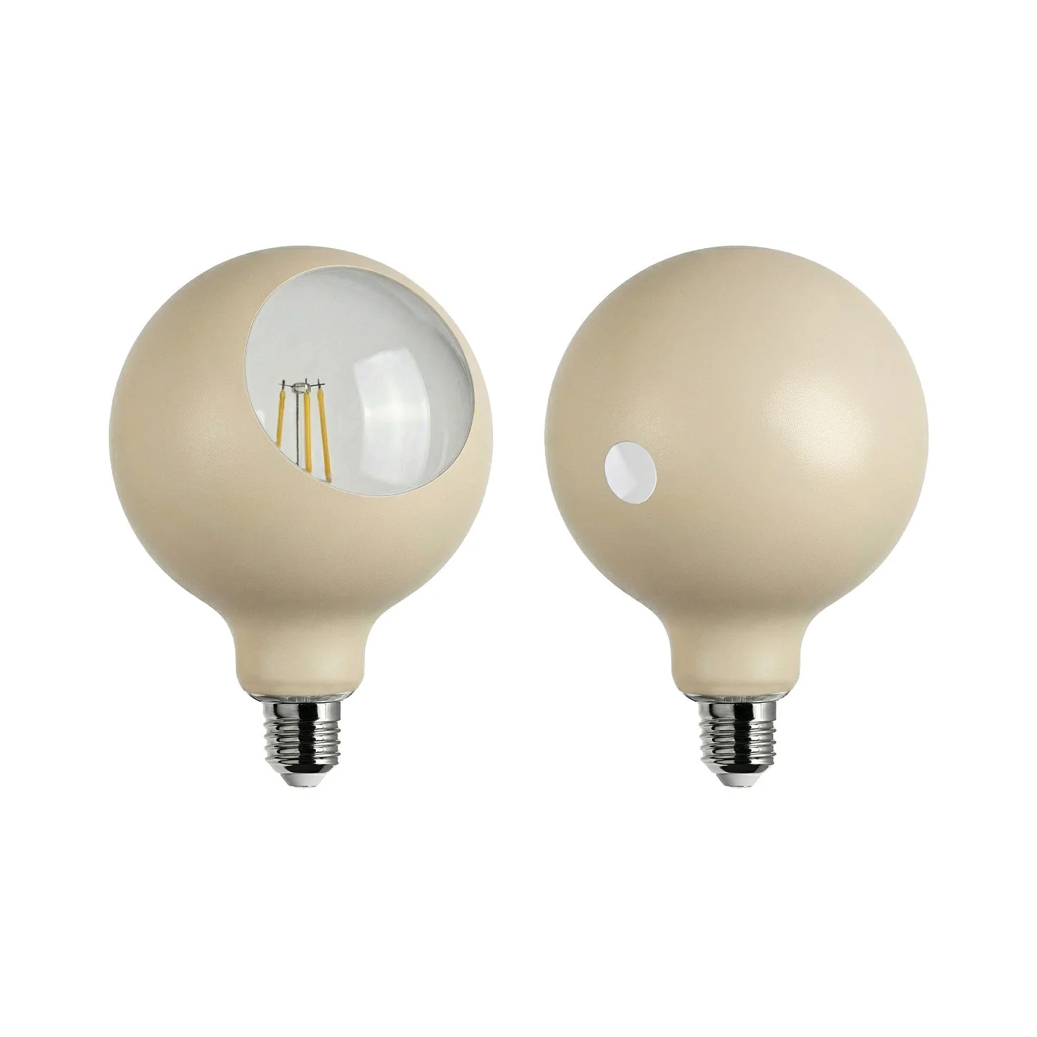 Glühbirne LED Camo G125 4,8W 806Lm E27 2700K dimmbar - Creme - Image 2