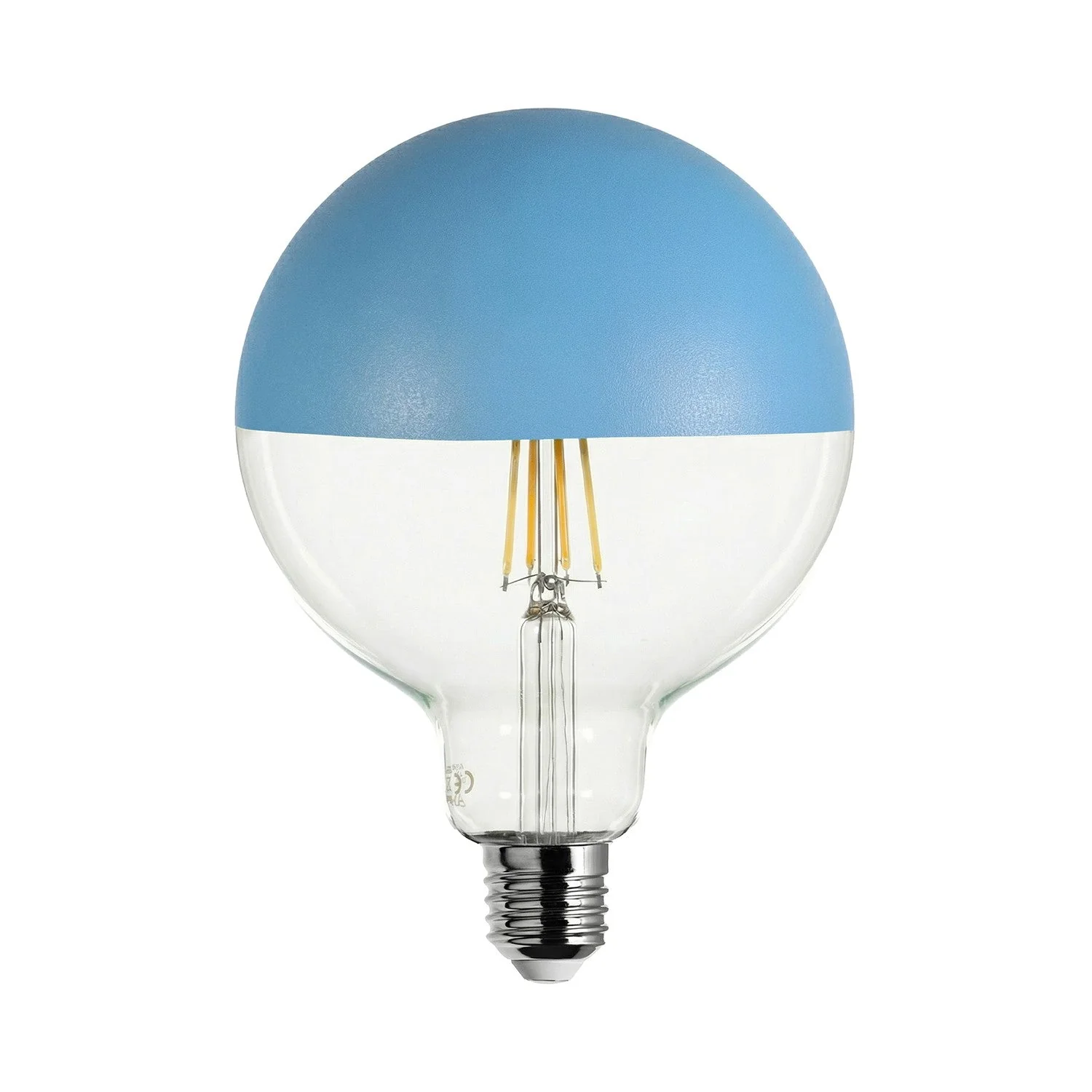 LED-Glühbirne Maria G125 4,8W 806Lm E27 2700K Dimmbar – Blau