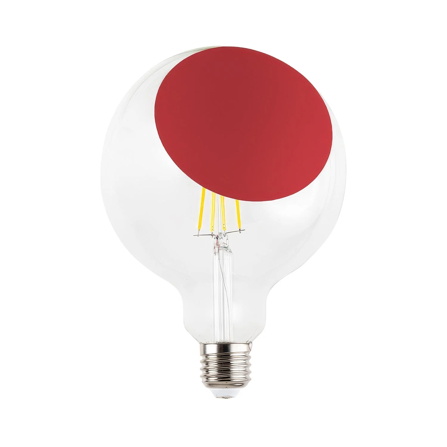 Glühbirne LED Sofia G125 4,8W 806Lm E27 2700K dimmbar - Rot