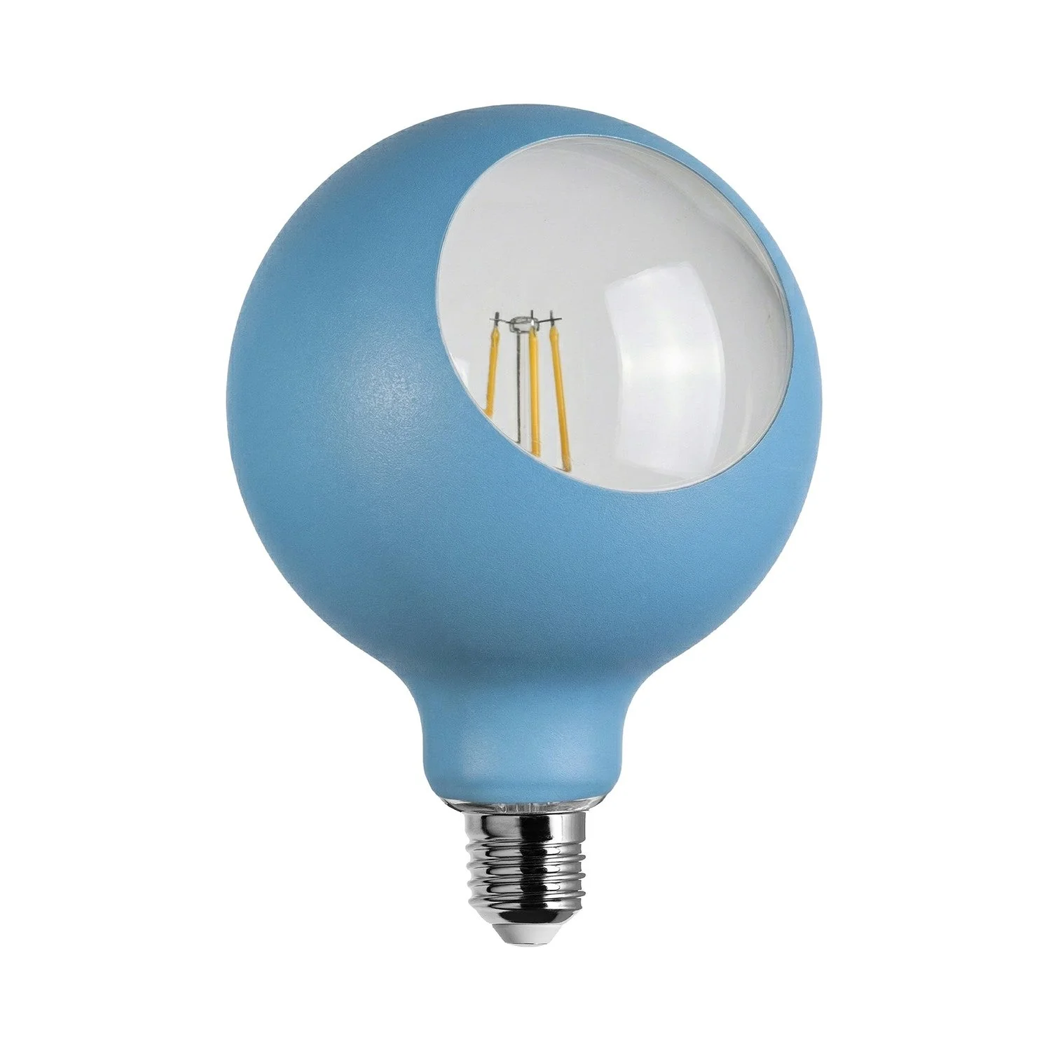 LED-Glühbirne Camo G125 4,8W 806Lm E27 2700K Dimmbar – Blau
