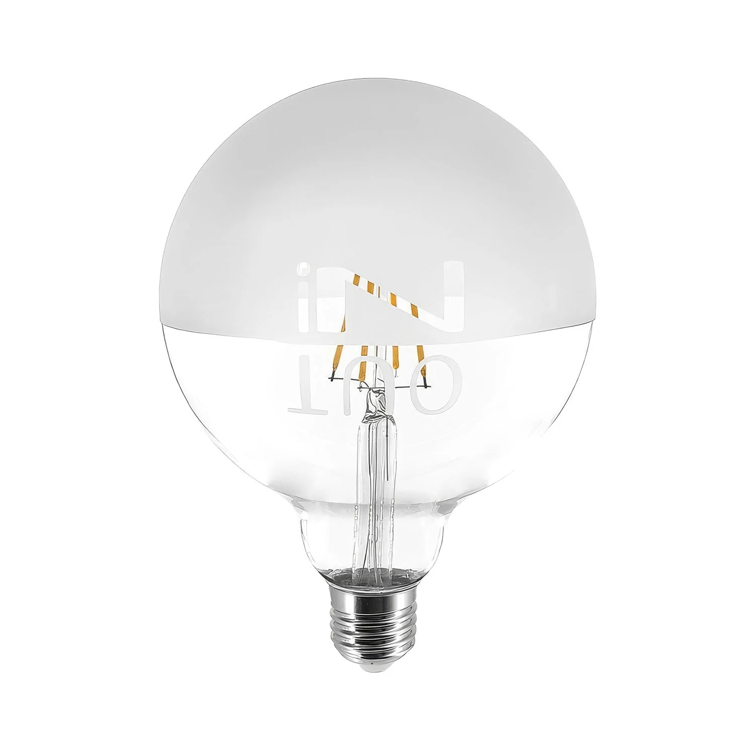 Glühbirne LED Tattoo „In&Out“ G125 4,5W 470Lm E27 2700K dimmbar