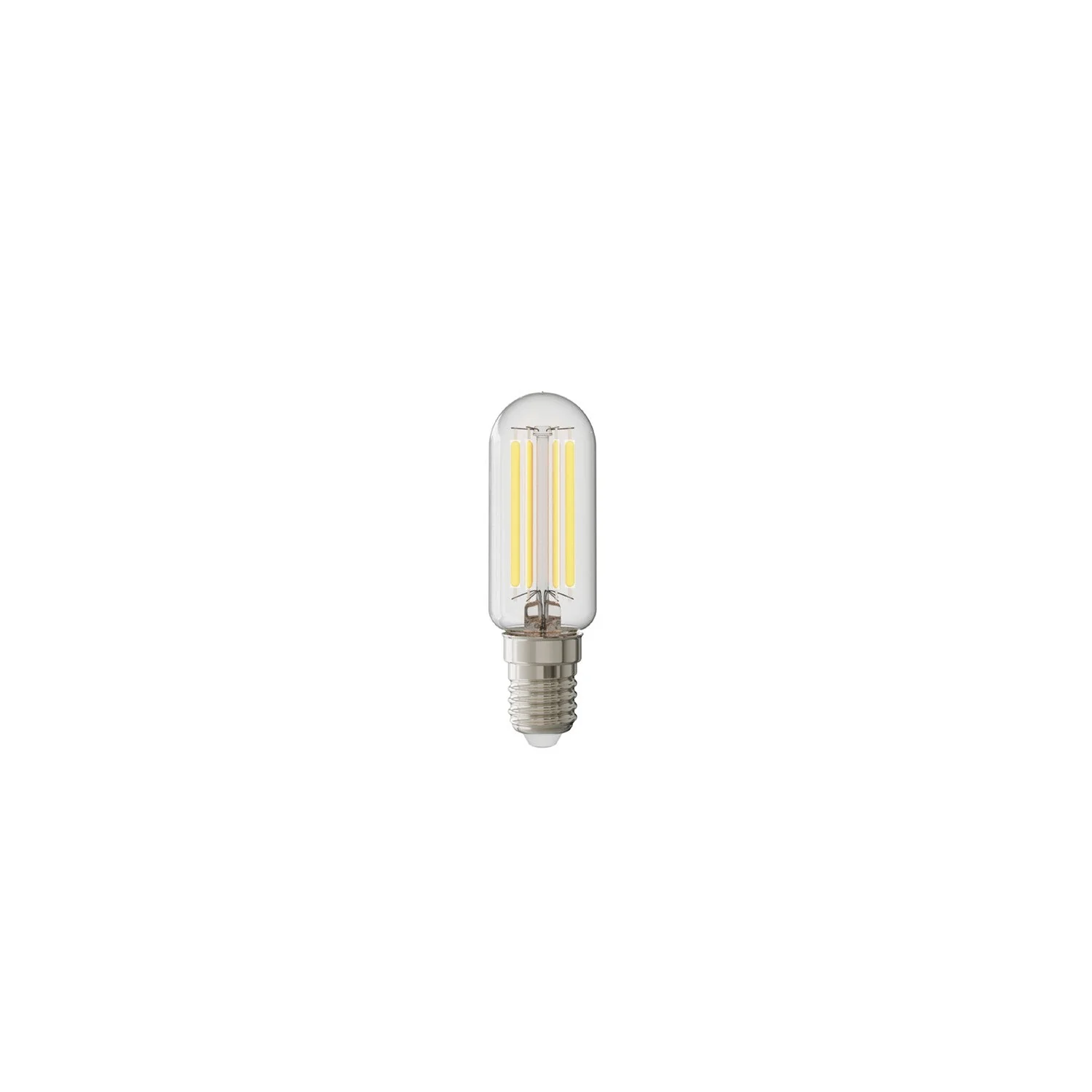 LED‑Glühbirne Transparent Linea 5V Tubular T25 1,8W 160Lm E14 2500K Dimmbar – B07