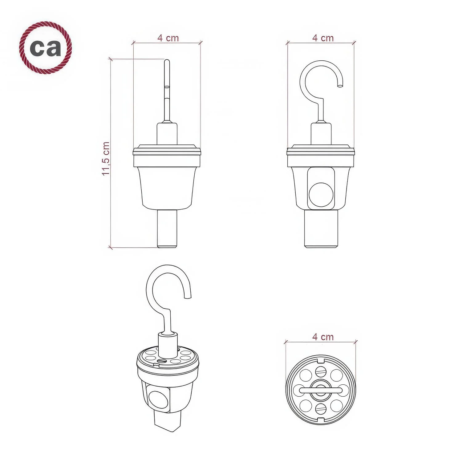 Haken für Lichterketten-System Lumet - Image 4