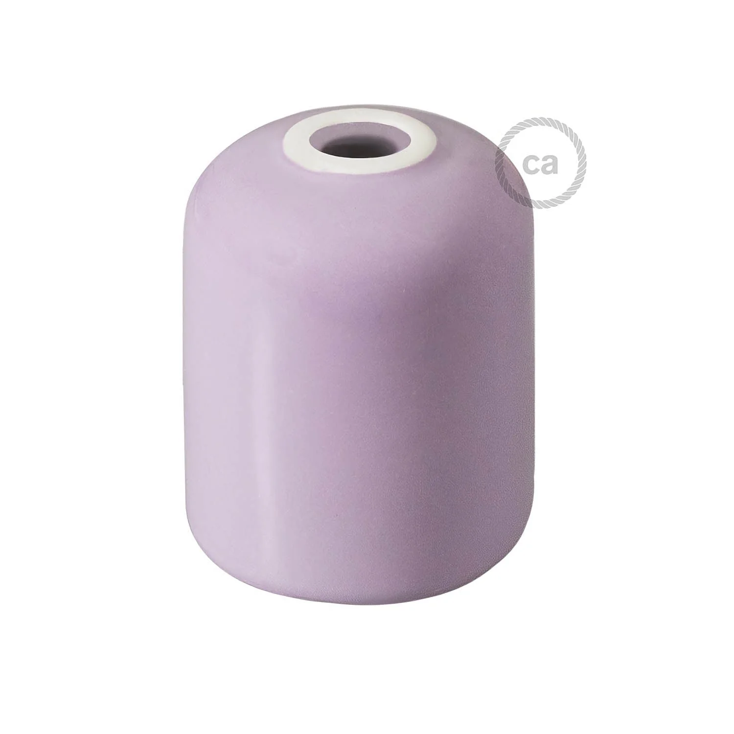 Handgemachtes Keramik E26 Lampenfassung-Kit – Lila - Image 3