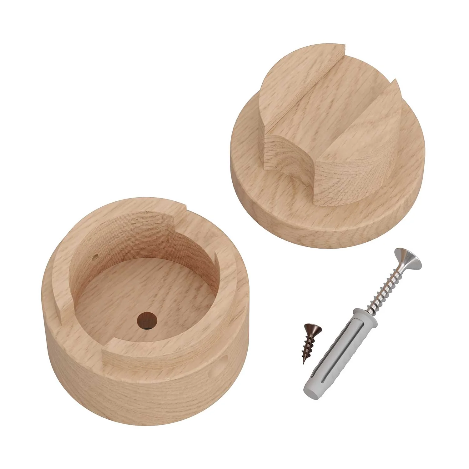 Holz-Endstück für Kettenkabel und Filé-System. Made in Italy – Neutral - Image 3