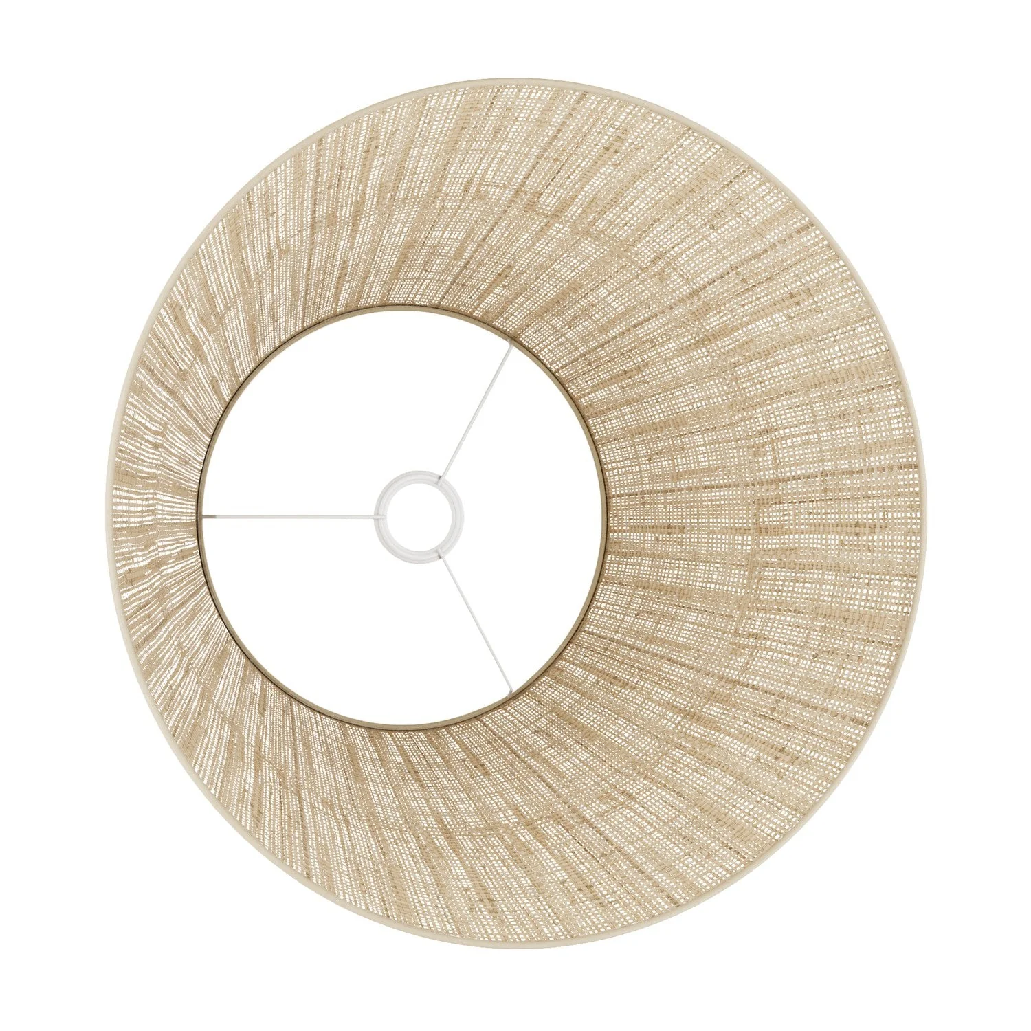 Lampenschirm Impero L für Pendelleuchte mit E27-Fassung – Made in Italy – Raphia - Image 3