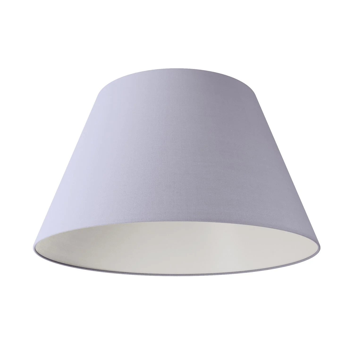 Lampenschirm Impero L für Pendelleuchte mit E27-Fassung – Made in Italy – Lila Stoff