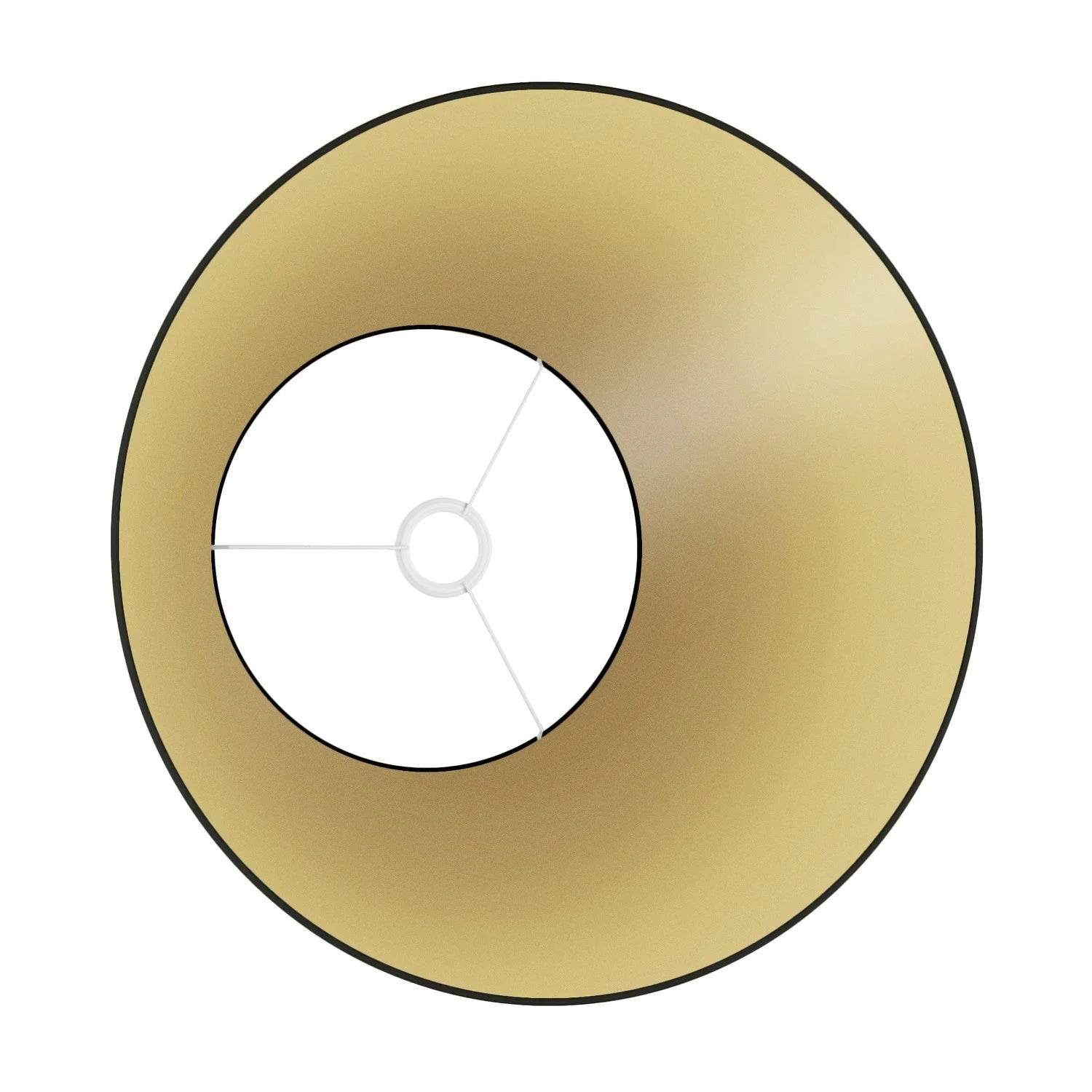 Lampenschirm Impero L für Pendelleuchten mit E27-Fassung – Made in Italy – Schwarz/Gold - Image 3