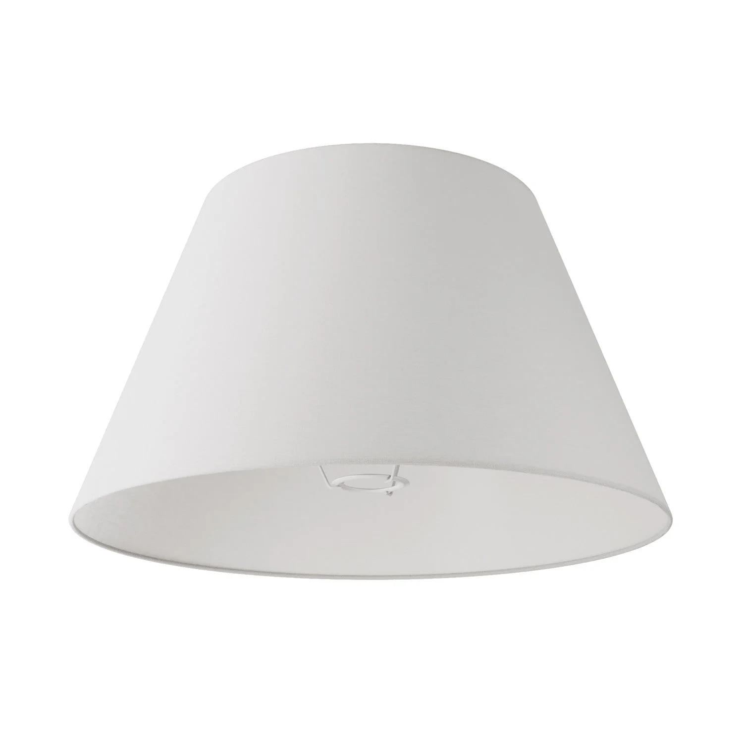 Impero L Lampenschirm für Tischleuchte oder Wandleuchte mit E27-Fassung – Made in Italy – Naturleinen