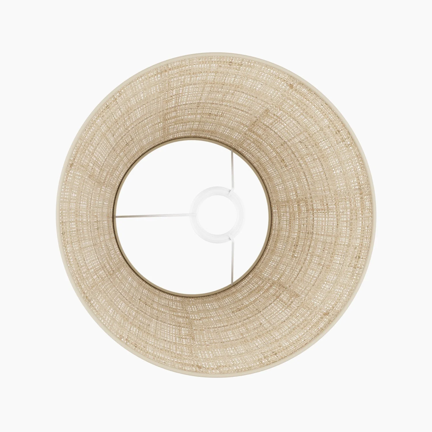 Impero M Stehlampen-Schirm aus Stoff für E27-Fassung – Made in Italy – Raphia - Image 3