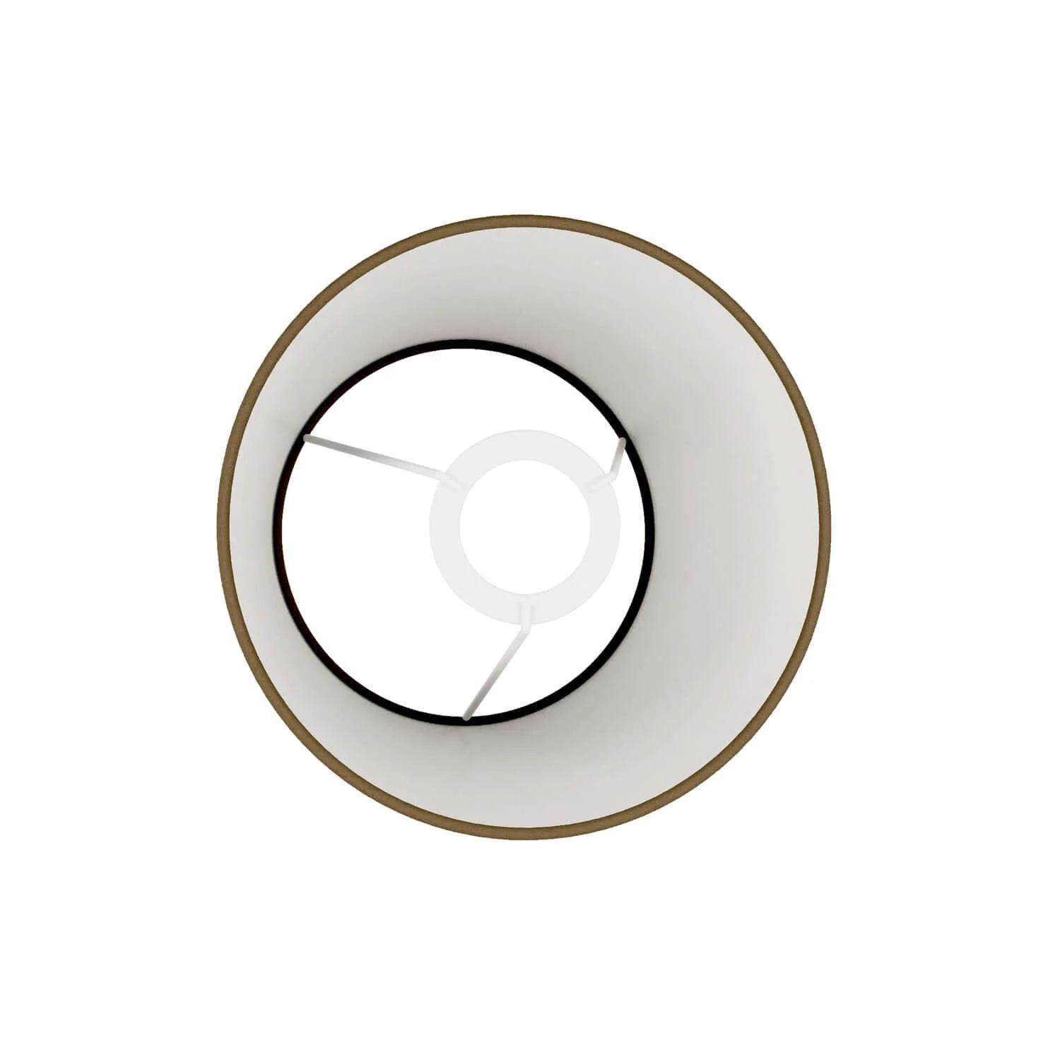 Impero-Schirm mit E27-Fassung für Tischleuchte oder Wandleuchte - Made in Italy - Naturjute - Image 3