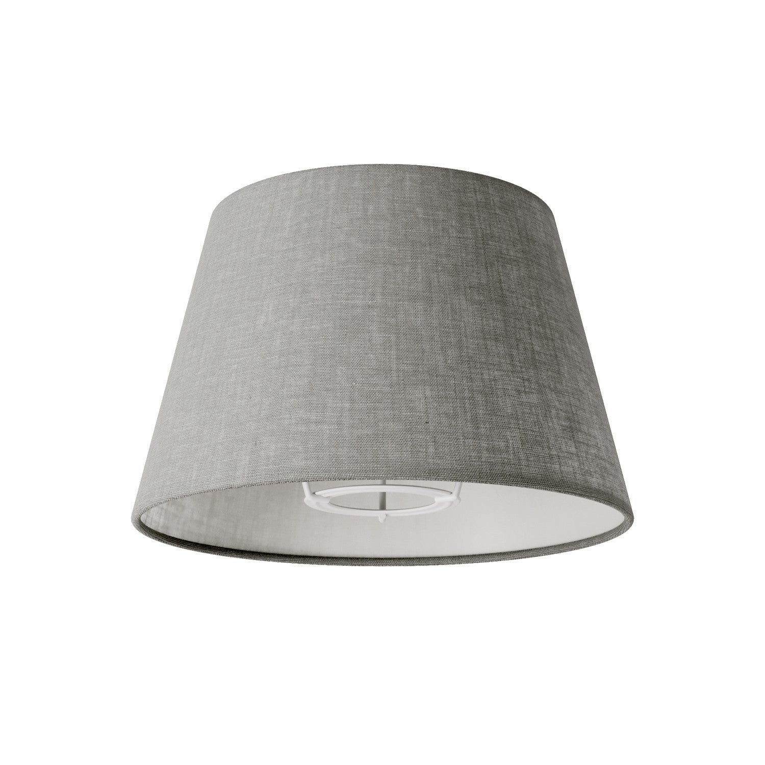 Impero-Lampenschirm S mit E27-Fassung für Tisch- oder Wandleuchte – Made in Italy – Camelot Grau