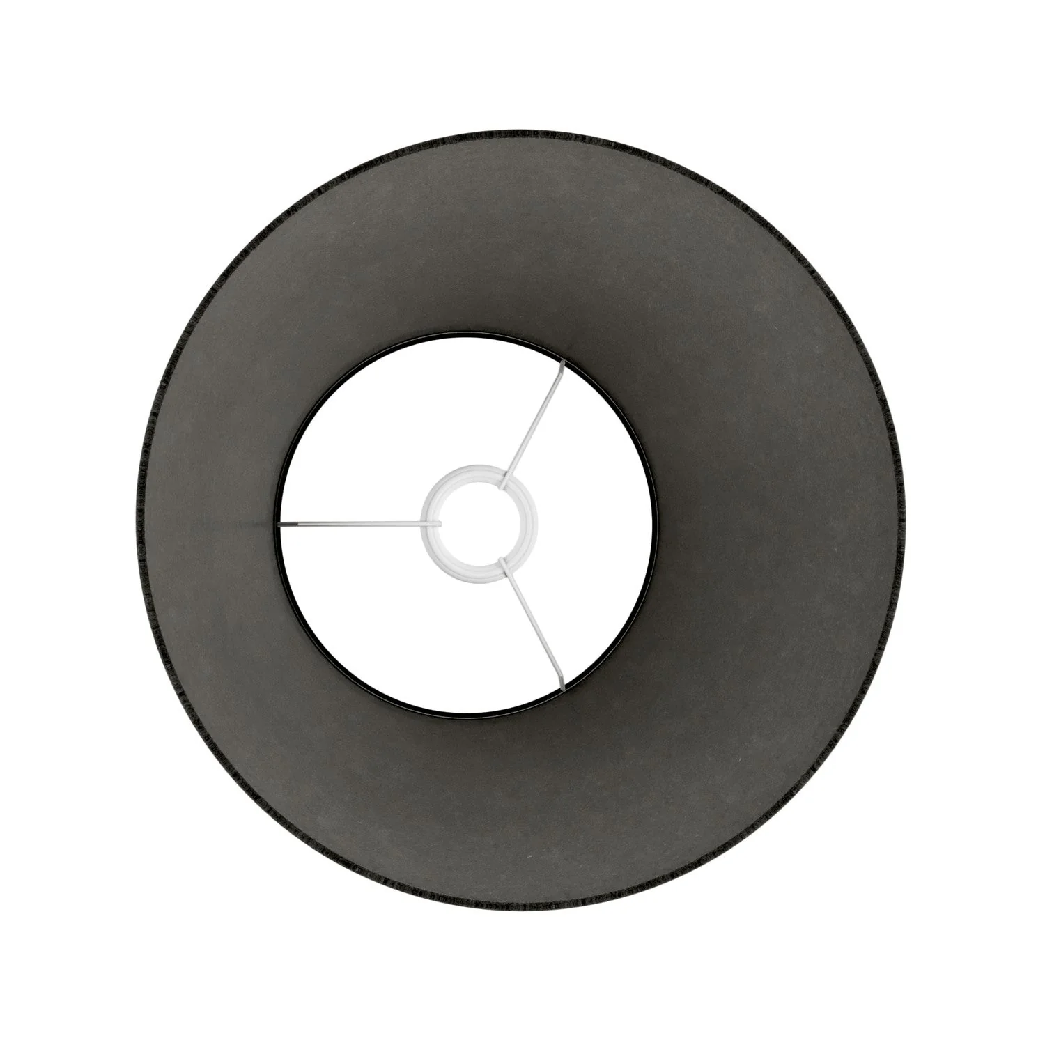 Lampenschirm Impero M für Pendelleuchten mit E27-Fassung – Made in Italy – Dunkelgraue Wolle - Image 3
