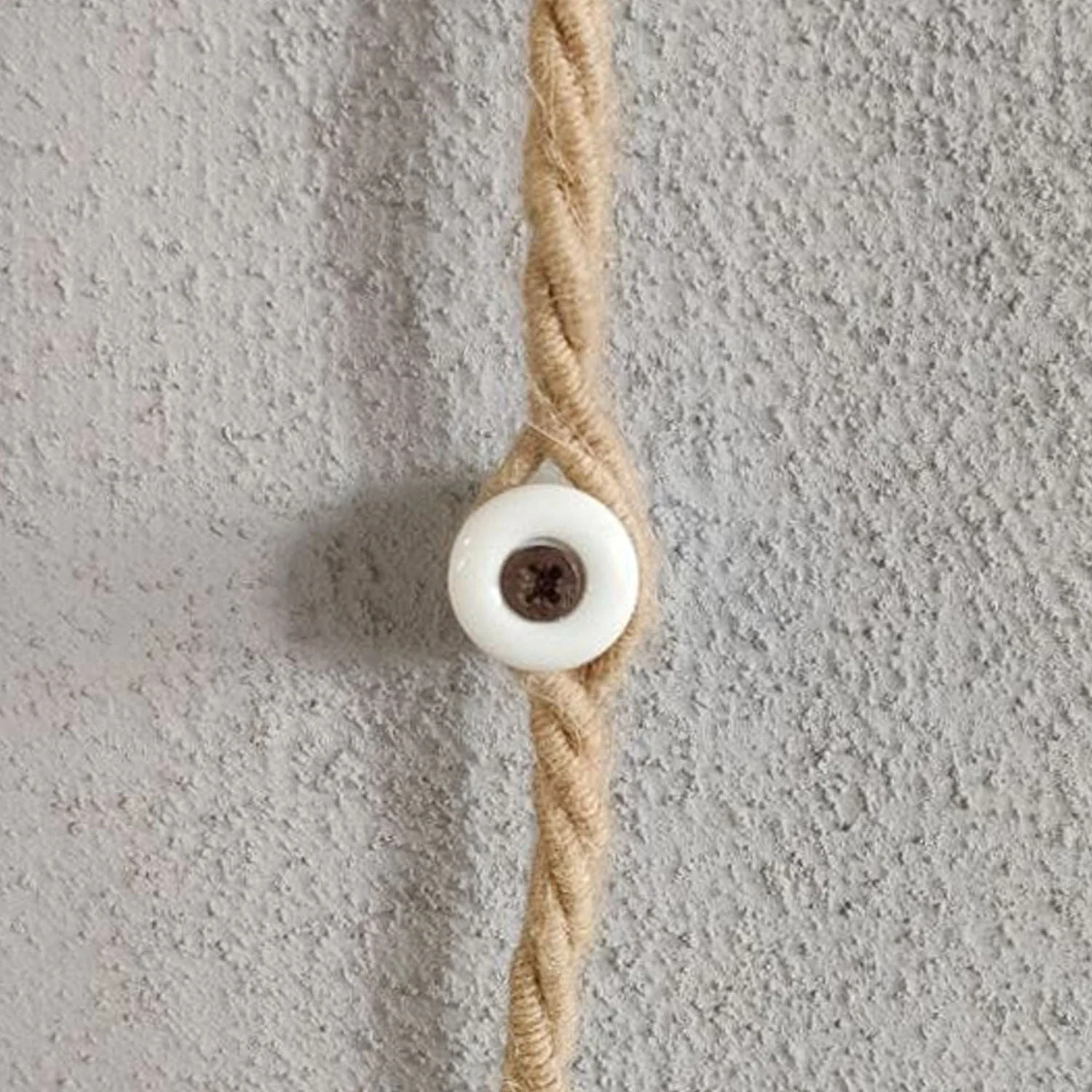Porzellan-Isolator für Aufputzinstallation 18 mm – Weiß - Image 2