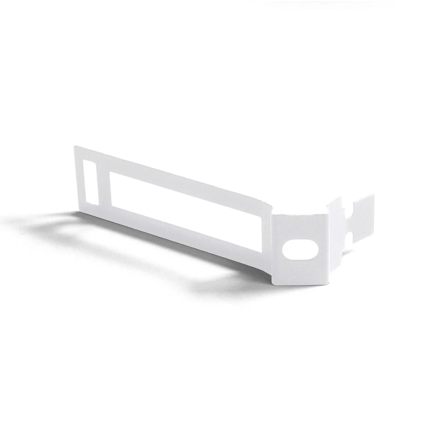 Kabelclip aus Metall für 30 mm starke Seilkordeln – Weiß