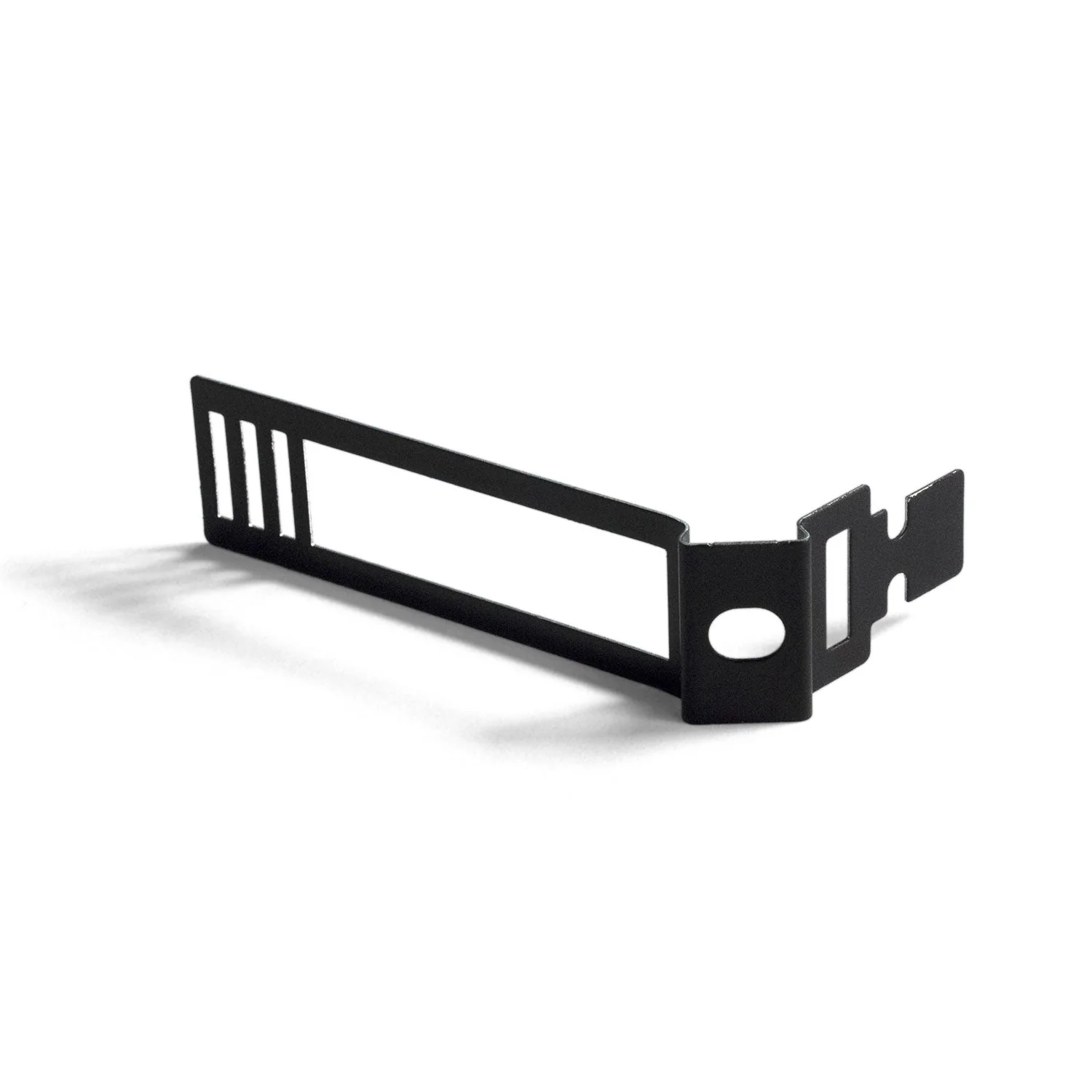 Metall-Kabelhalter-Clip für 24 mm Kordel – Schwarz