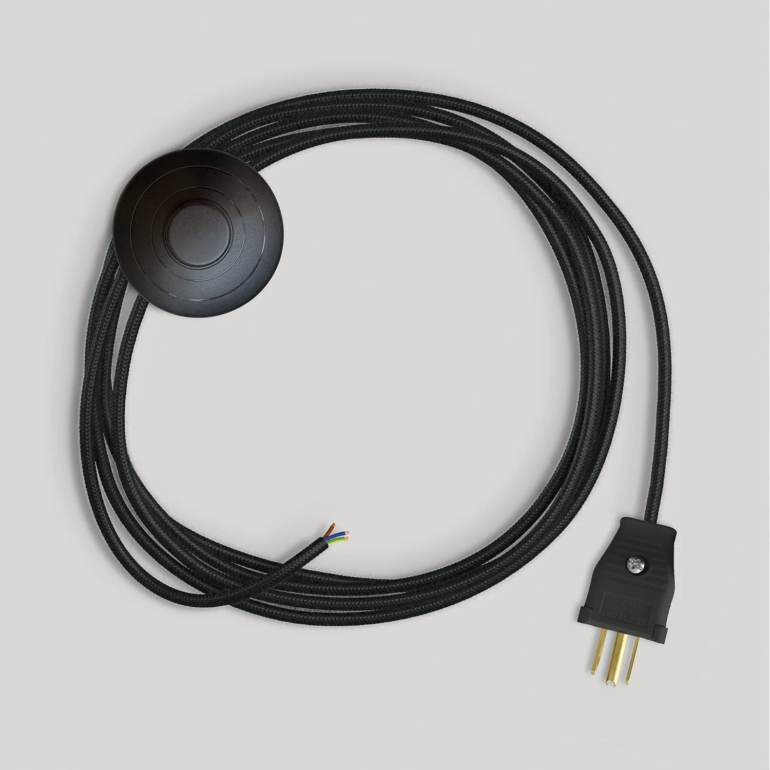 Kabelsatz für Lampe mit schwarzem Kabel 3 m - Image 4