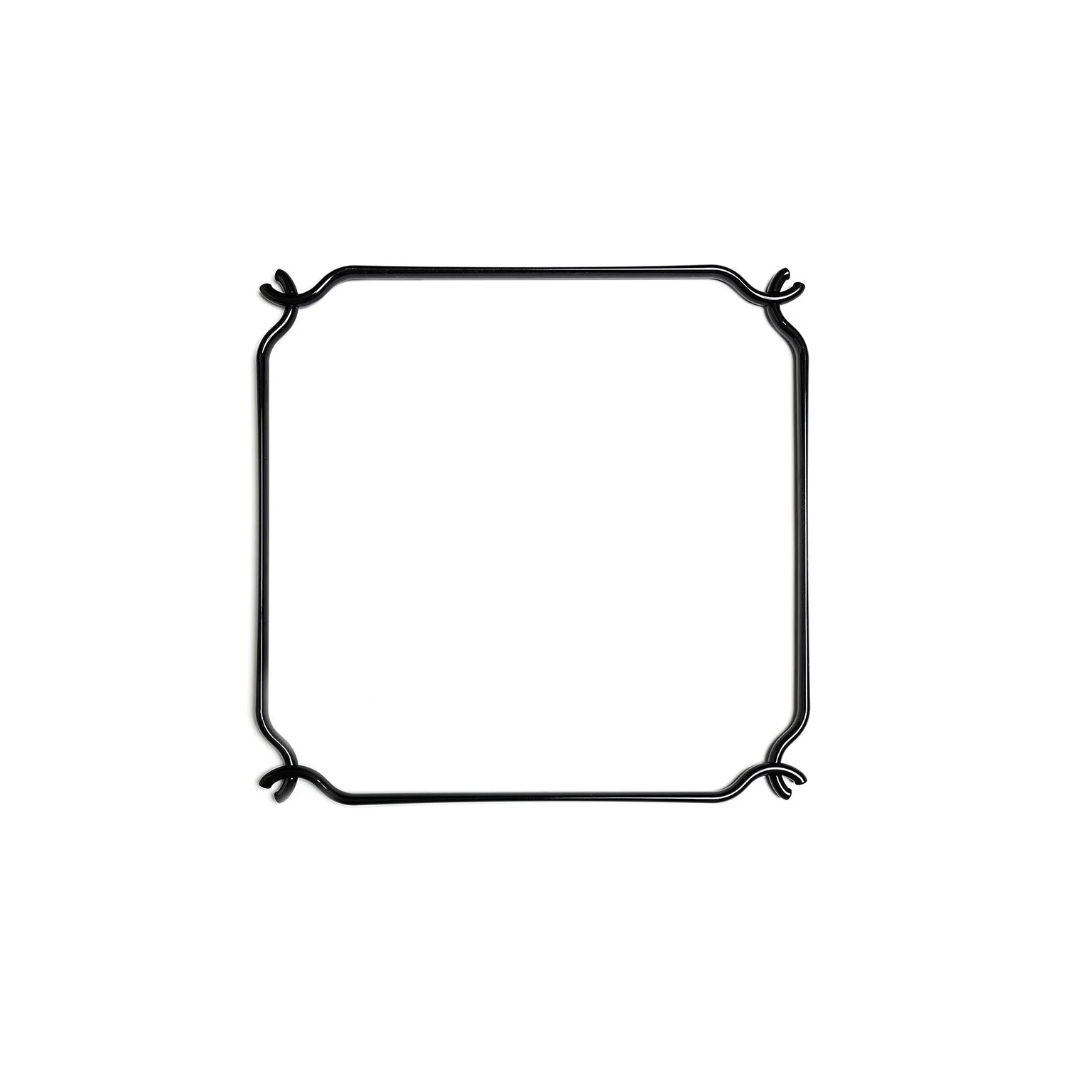 Cage Quadrat – Struktur für Kronleuchter – Schwarz