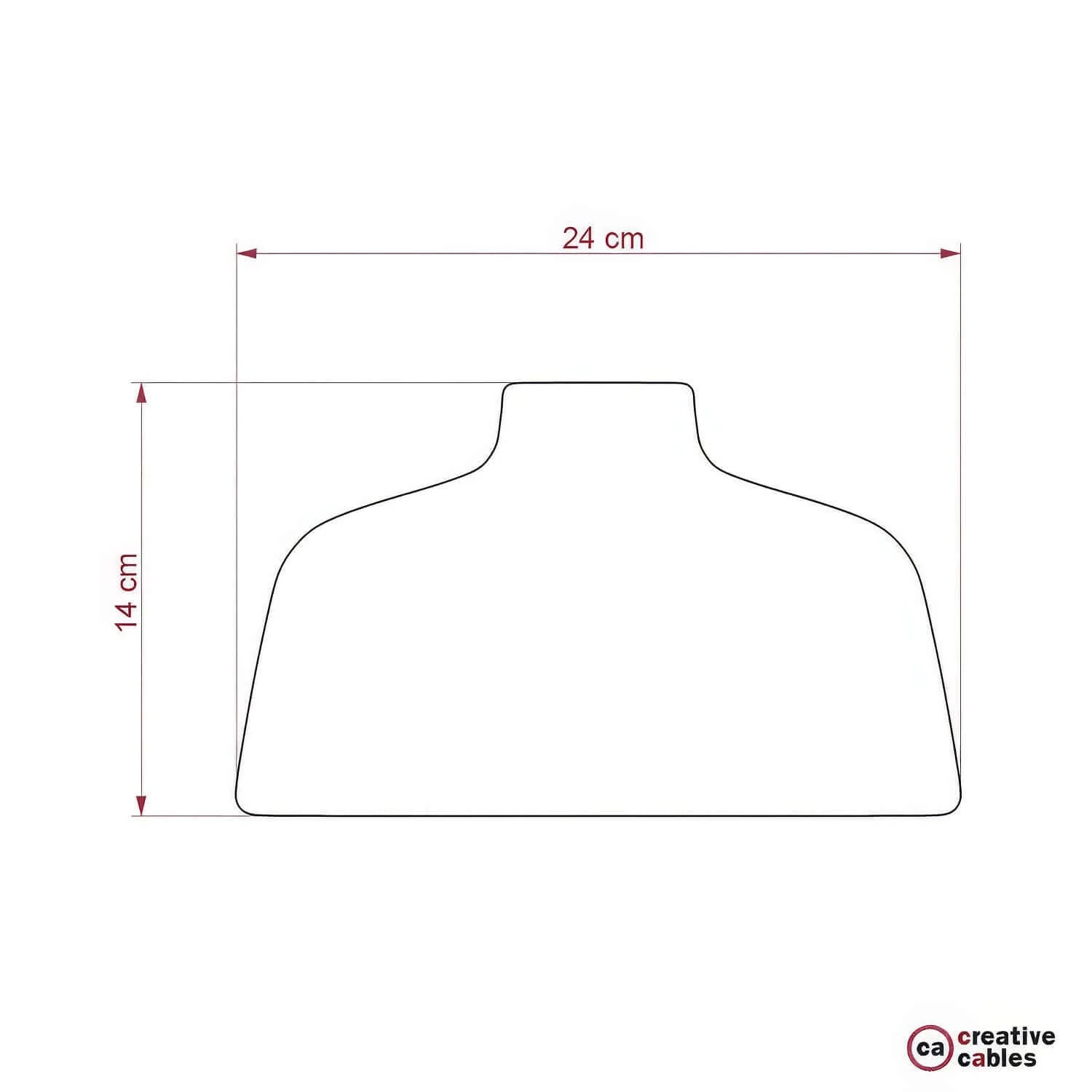 Lampenschirm Coppa aus Keramik, Materia-Kollektion – Made in Italy – Gestreiftes Taupe - Image 4