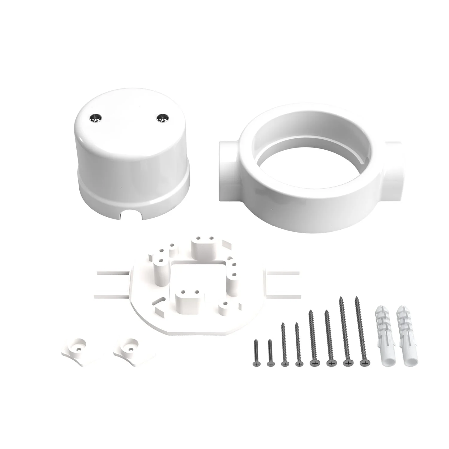 Anschlussdose-Set-und-Basis-für-Creative-Tubes-aus-Porzellan-–-Weiß - Image 17
