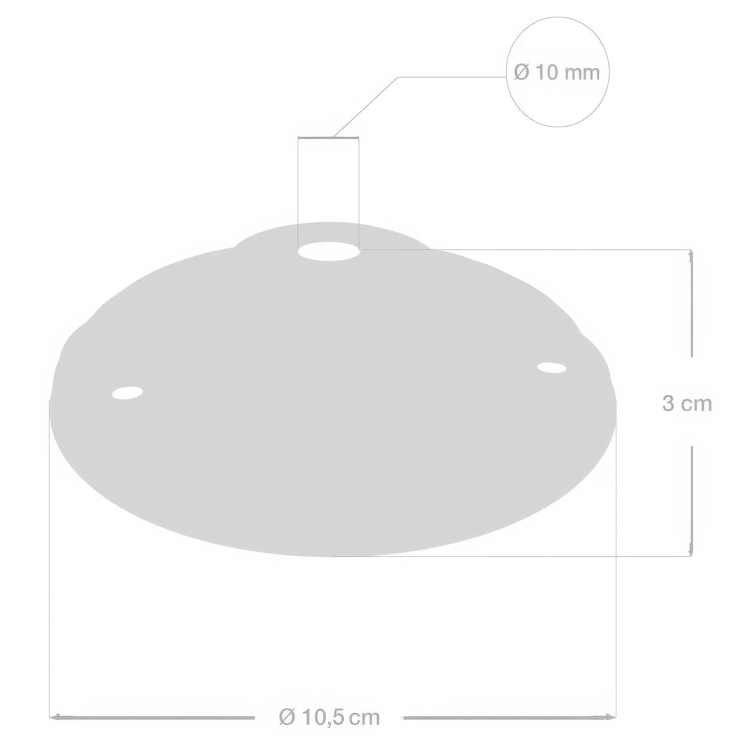 Rosetten-Kit aus Porzellan – Salbeigrün - Image 5