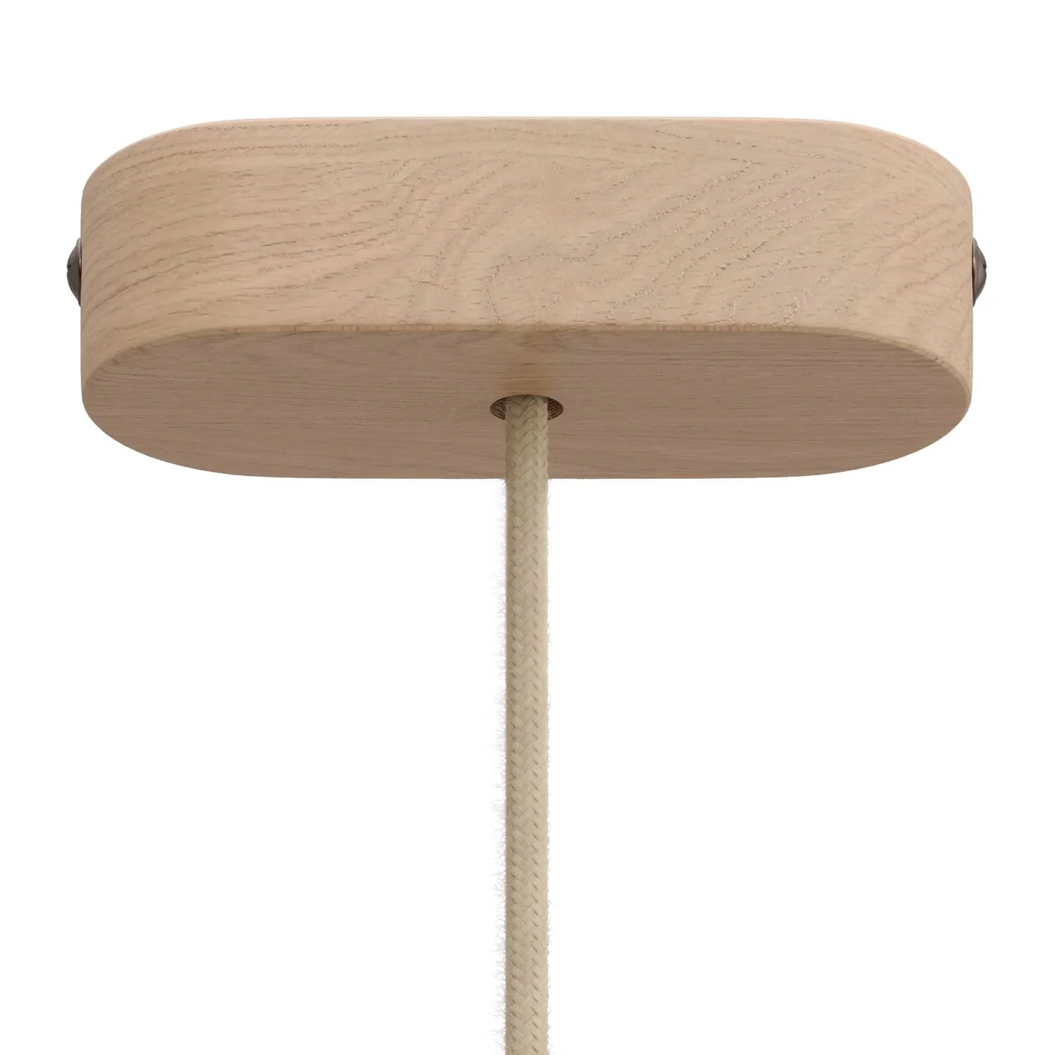 Ovales Holz-Baldachin-Kit – Natur