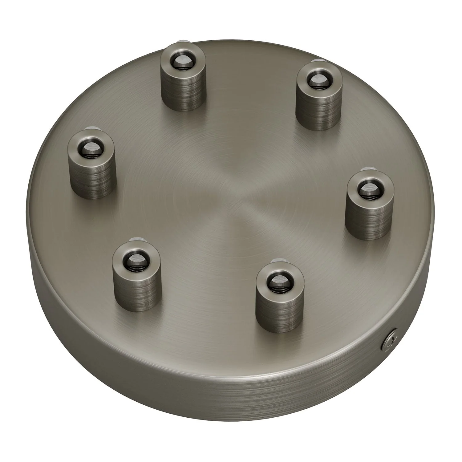 Zylinderförmiges Baldachin-Kit aus Metall mit 6 Bohrungen – Satin-Titan - Image 6