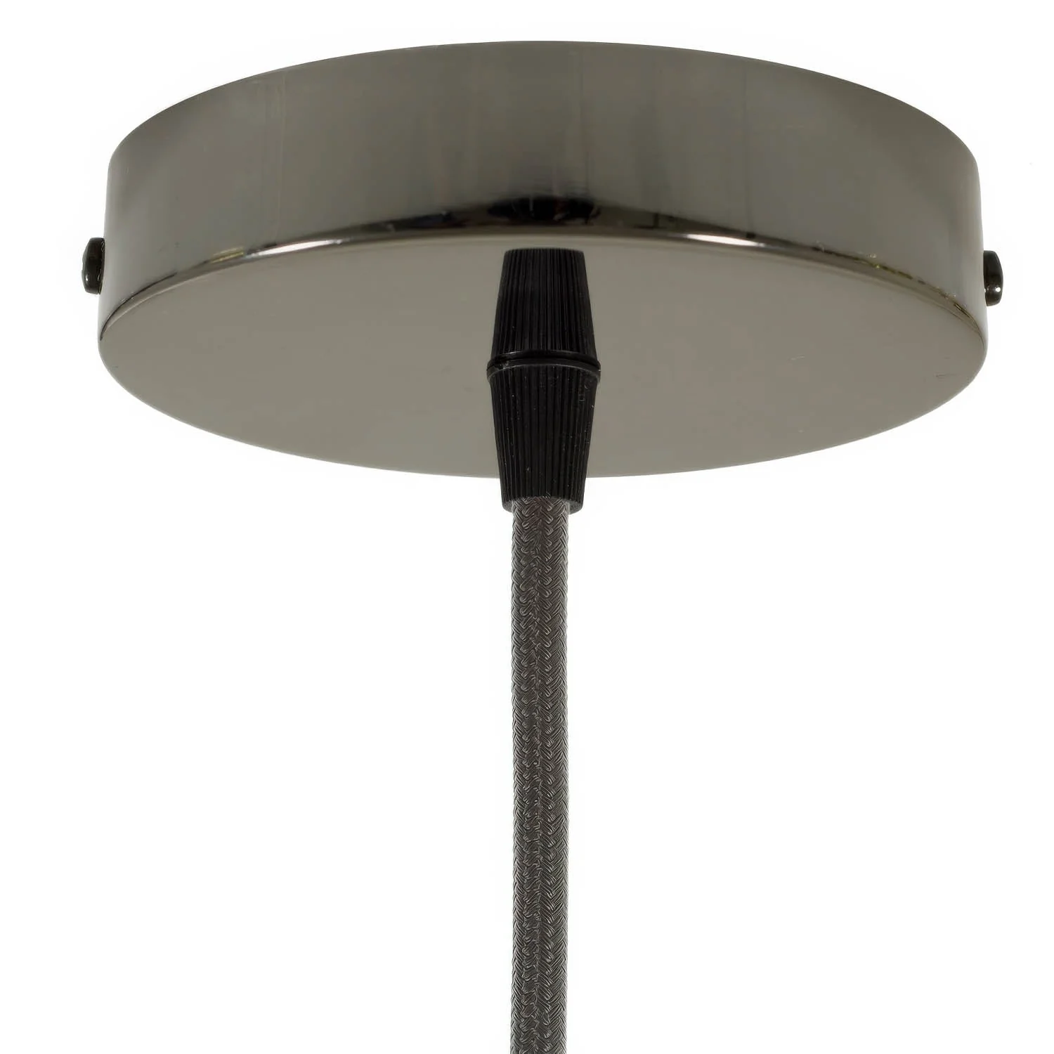 Zylindrisches Metall-Baldachin-Kit – Perlenschwarz