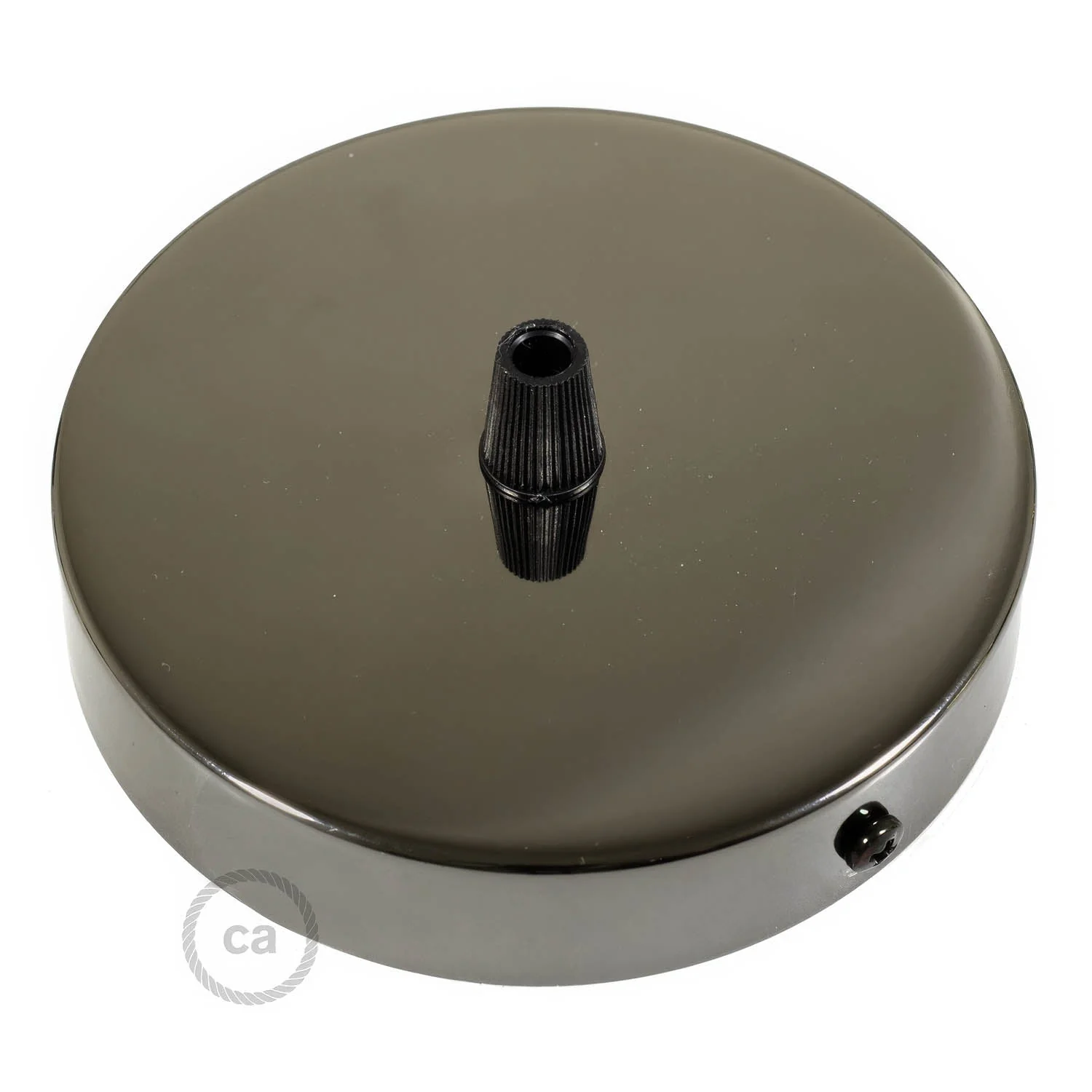 Zylindrisches Metall-Baldachin-Kit – Perlenschwarz - Image 2