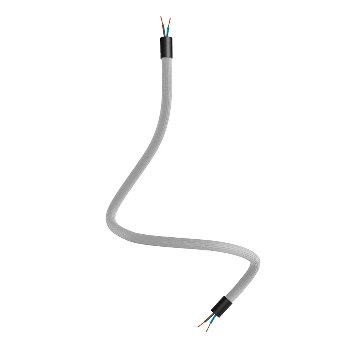 Kit Creative Flex flexibles Verlängerungsrohr mit Stoffbezug RM02 Silber und Metallenden - Image 15