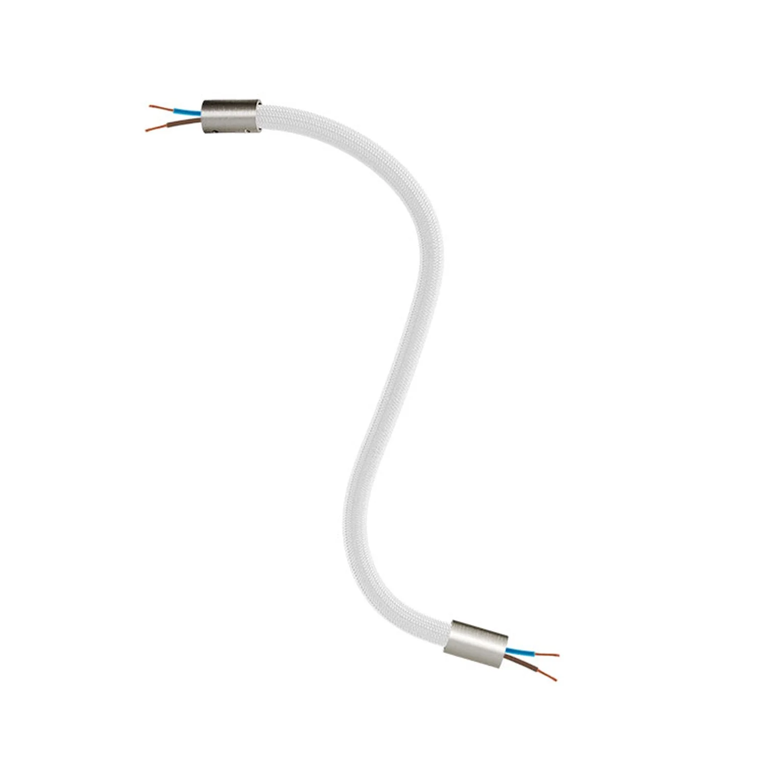 Kit Creative Flex flexibles Verlängerungsrohr mit Stoffbezug RM02 Silber und Metallenden - Image 19