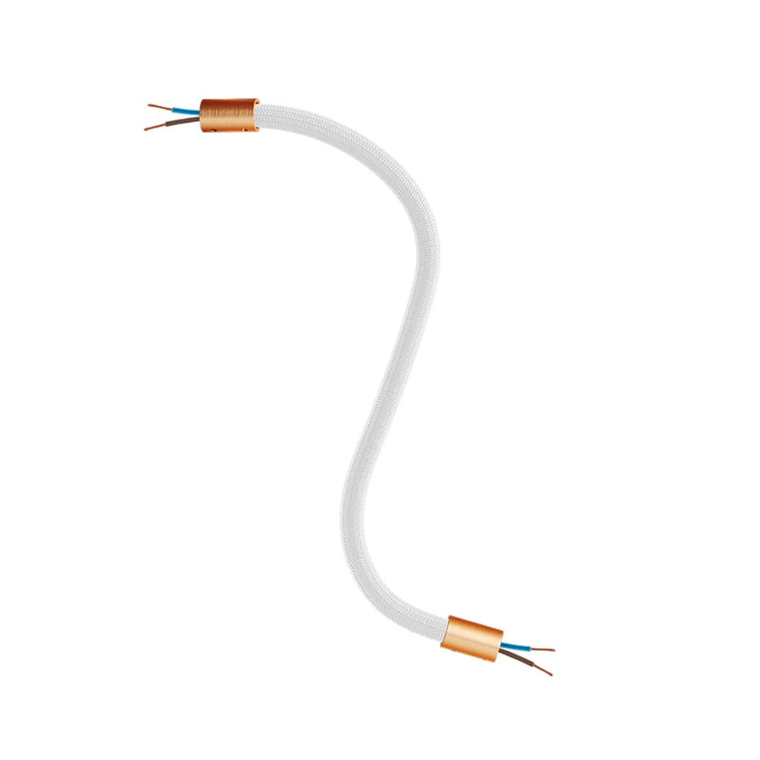 Kit Creative Flex flexibles Verlängerungsrohr mit Stoffbezug RM02 Silber und Metallenden - Image 26