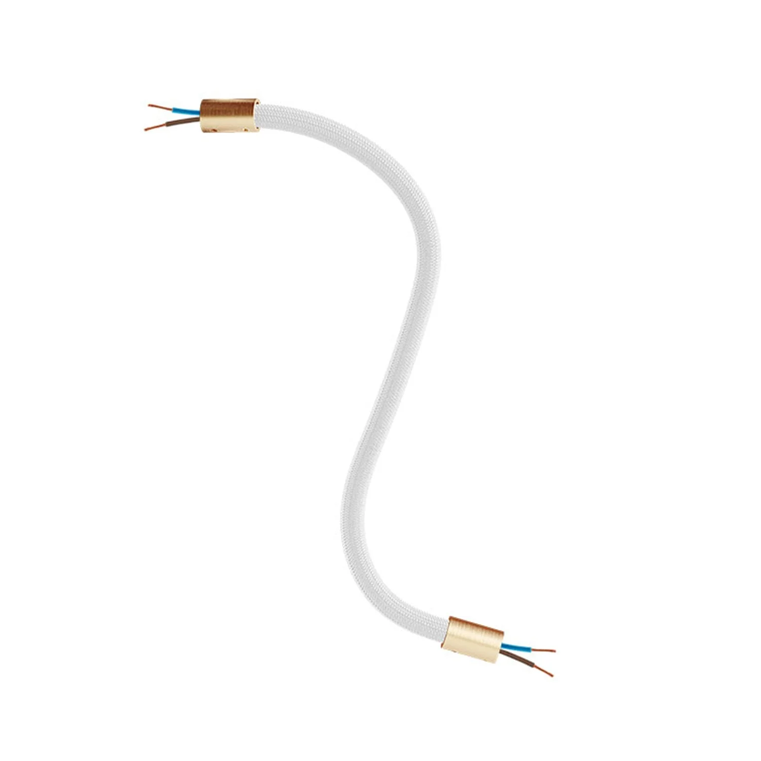 Kit Creative Flex flexibles Verlängerungsrohr mit Stoffbezug RM02 Silber und Metallenden - Image 33