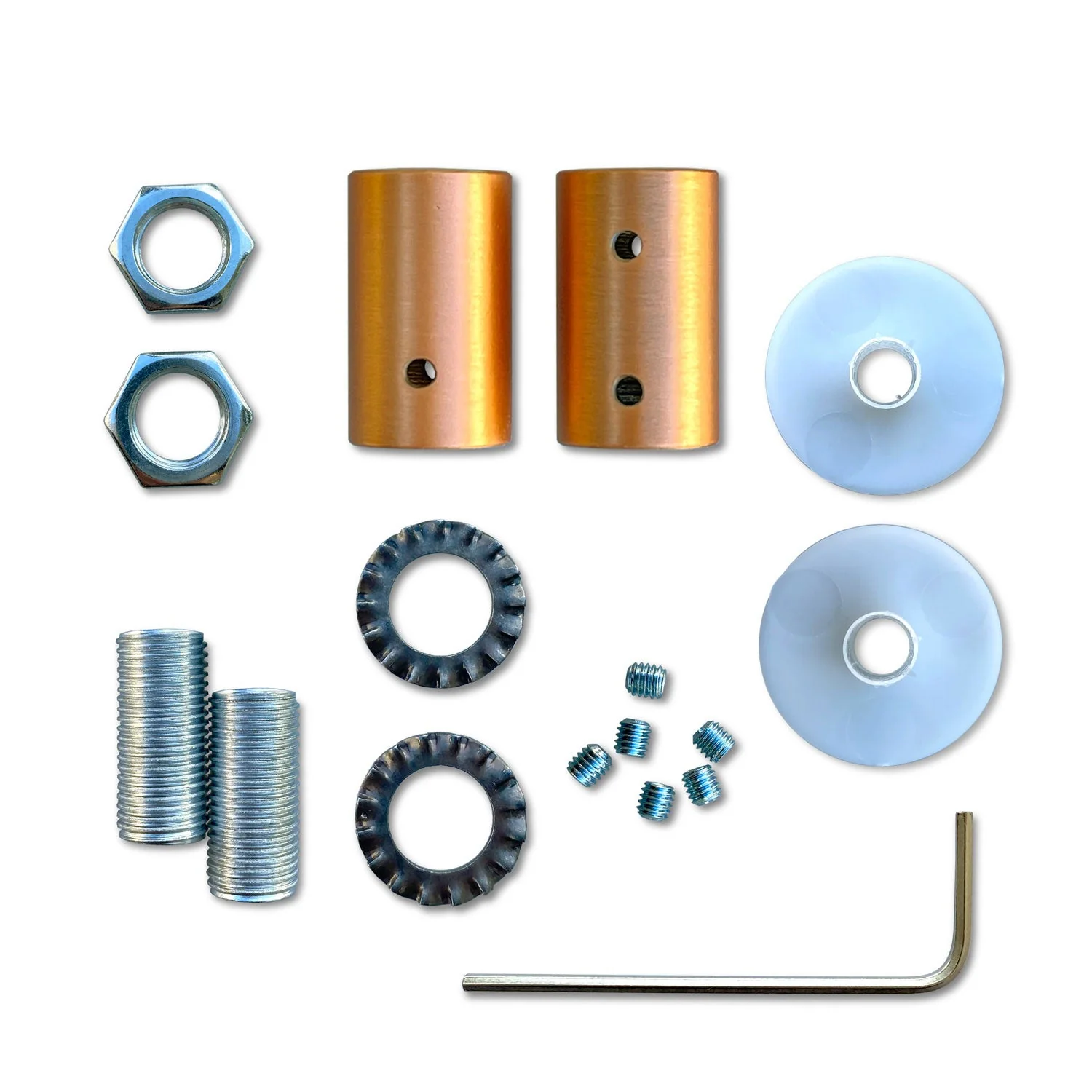 Creative Flex Kit – flexible Verlängerungsröhre RM01 Weiß, ummantelt mit Stoff, mit Metallenden - Image 28