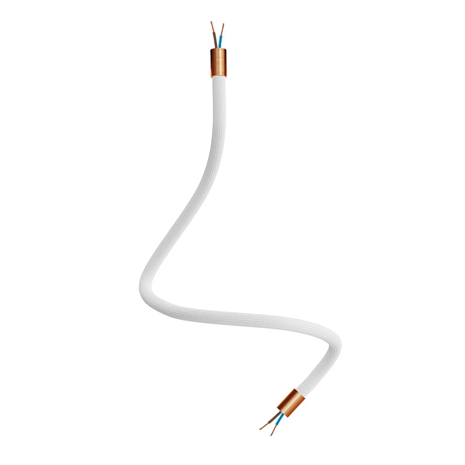 Creative Flex Kit – flexible Verlängerungsröhre RM01 Weiß, ummantelt mit Stoff, mit Metallenden - Image 29