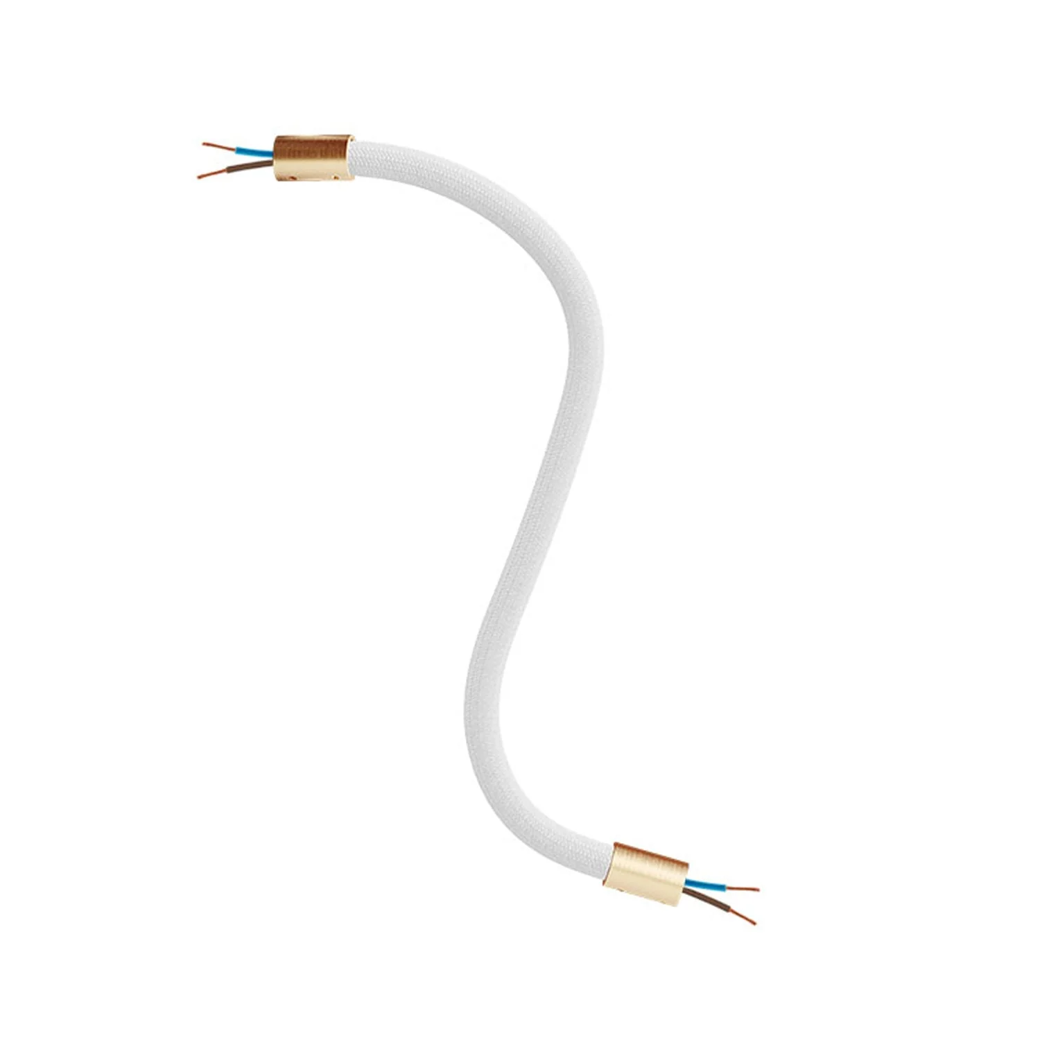 Creative Flex Kit – flexible Verlängerungsröhre RM01 Weiß, ummantelt mit Stoff, mit Metallenden - Image 33